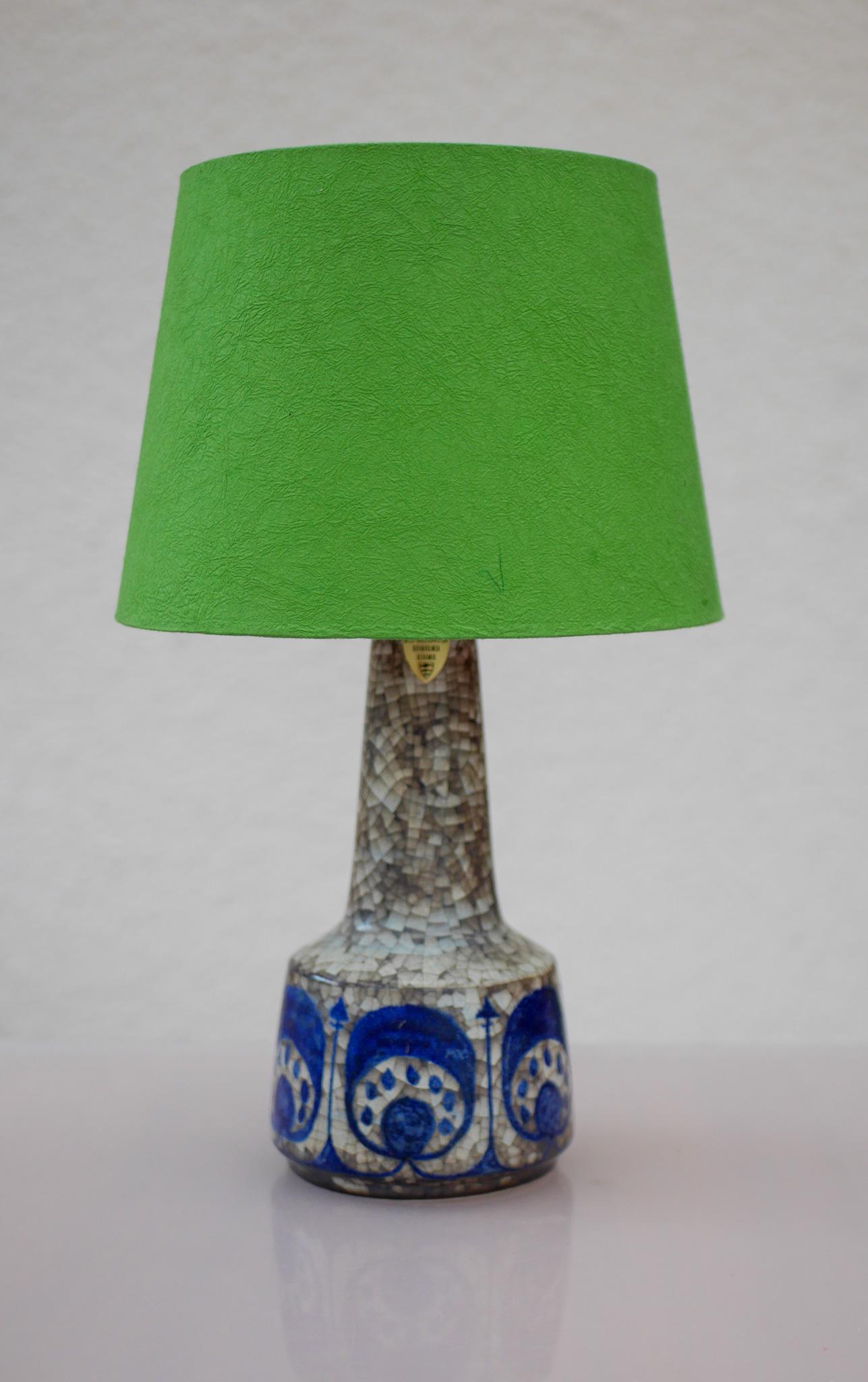 Marianne Starck Mid-century Persia Glaze table lamp from M. Andersen Denmark en venta 2