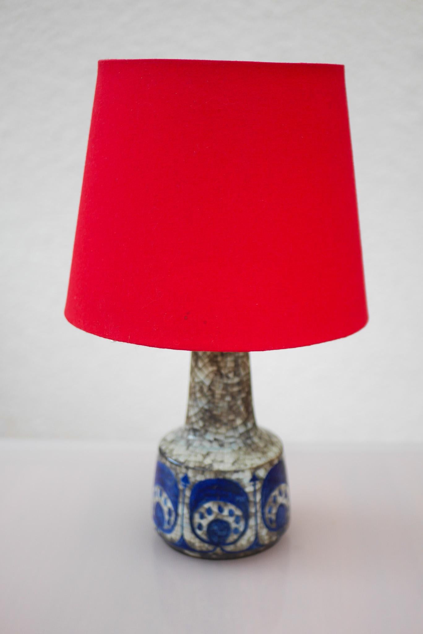 Marianne Starck Mid-century Persia Glaze table lamp from M. Andersen Denmark Moderno de mediados de siglo en venta