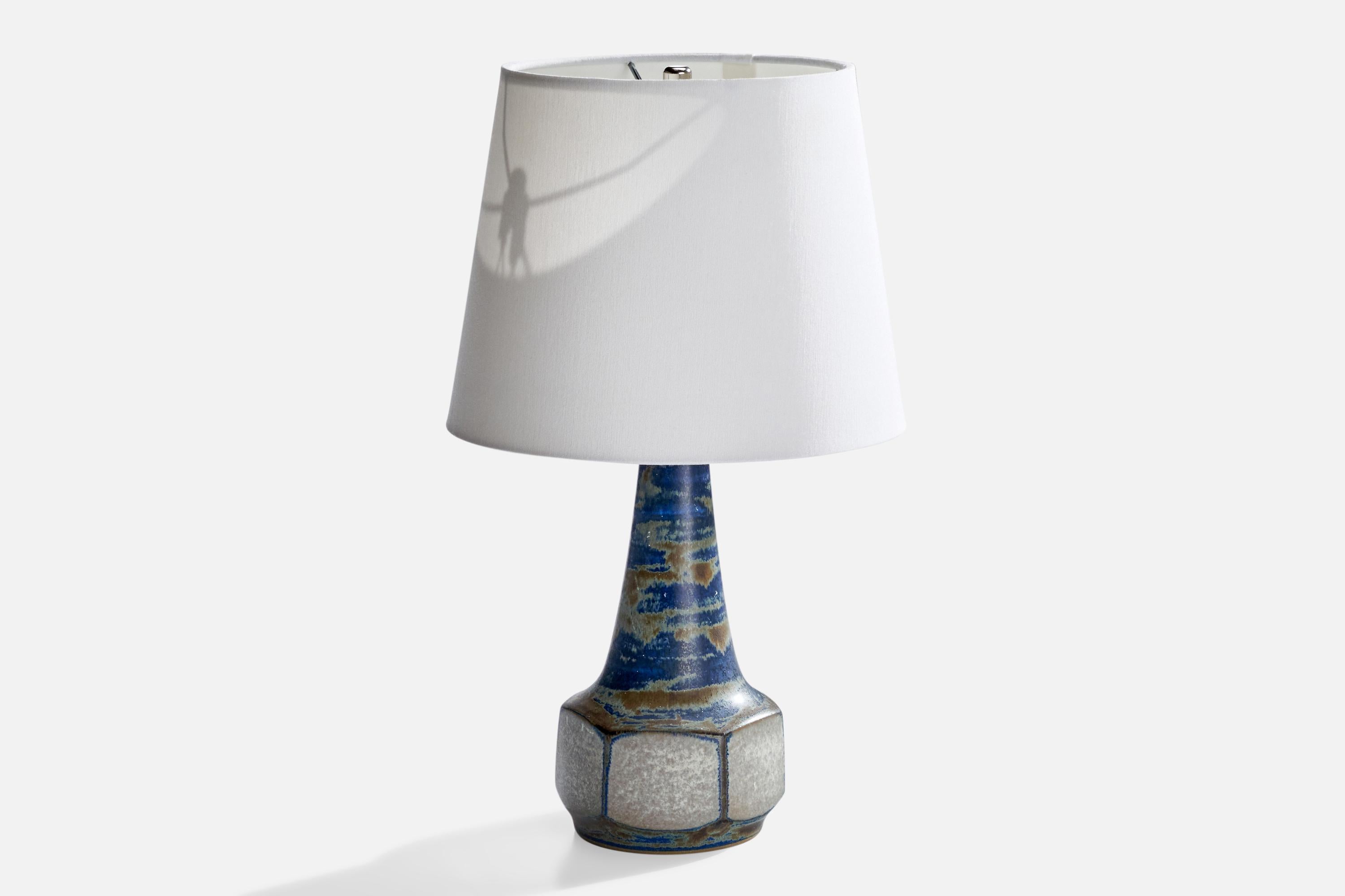 Scandinavian Modern Marianne Starck, Table Lamp, Stoneware, Denmark, 1960s For Sale