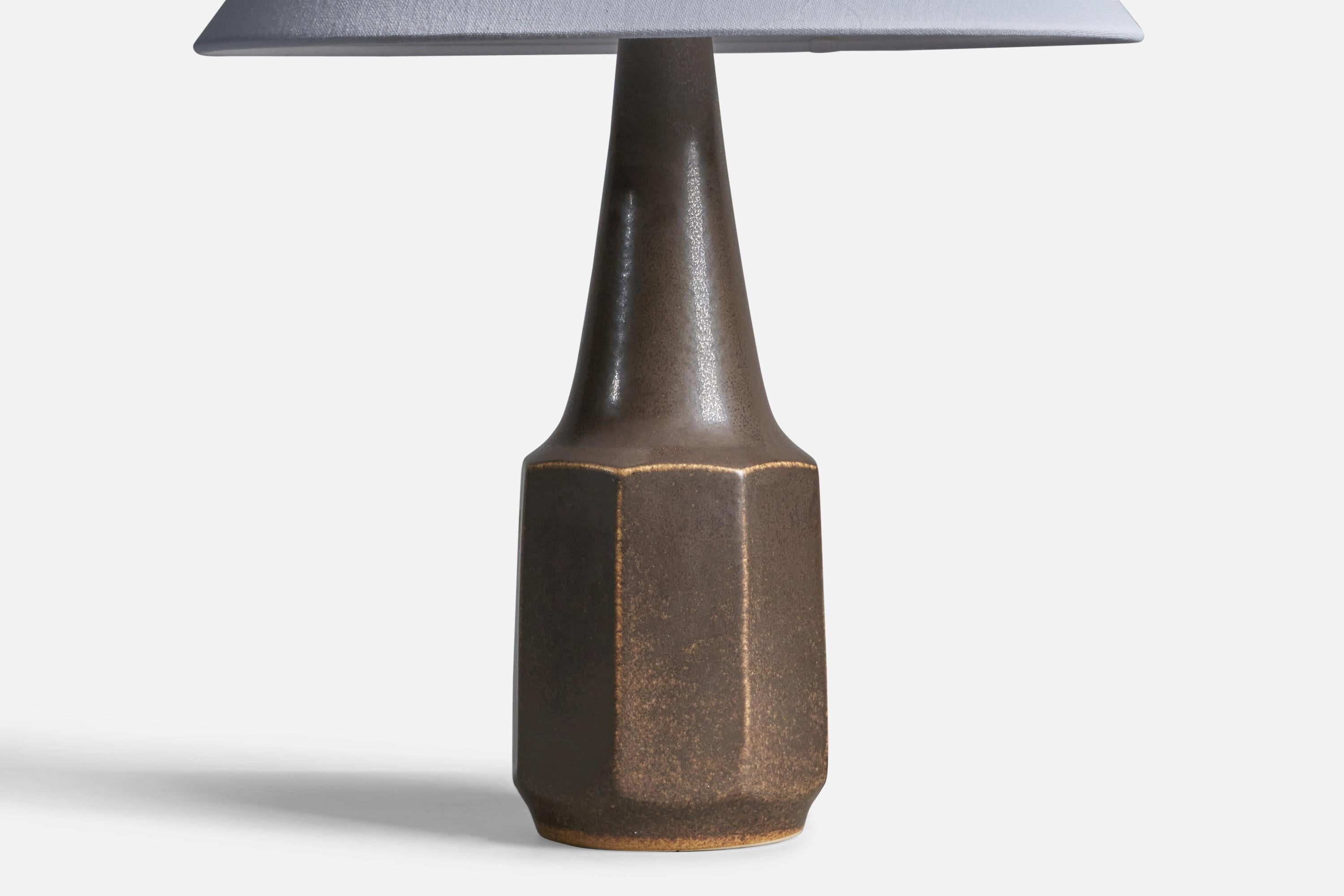 Danish Marianne Starck, Table Lamp, Stoneware, Denmark, 1960s For Sale