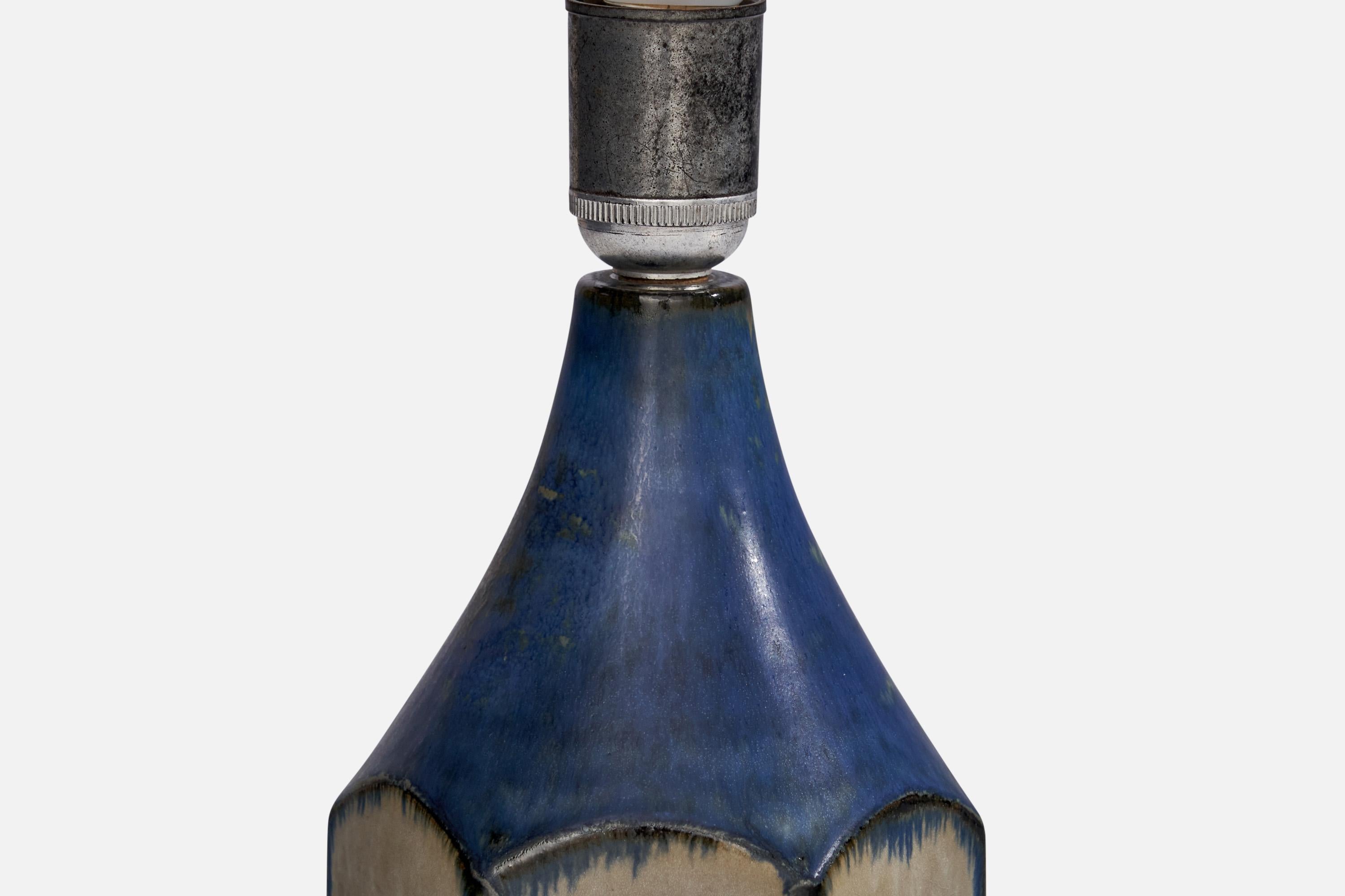 Marianne Starck, lampe de table, grès, Danemark, années 1960 Bon état - En vente à High Point, NC