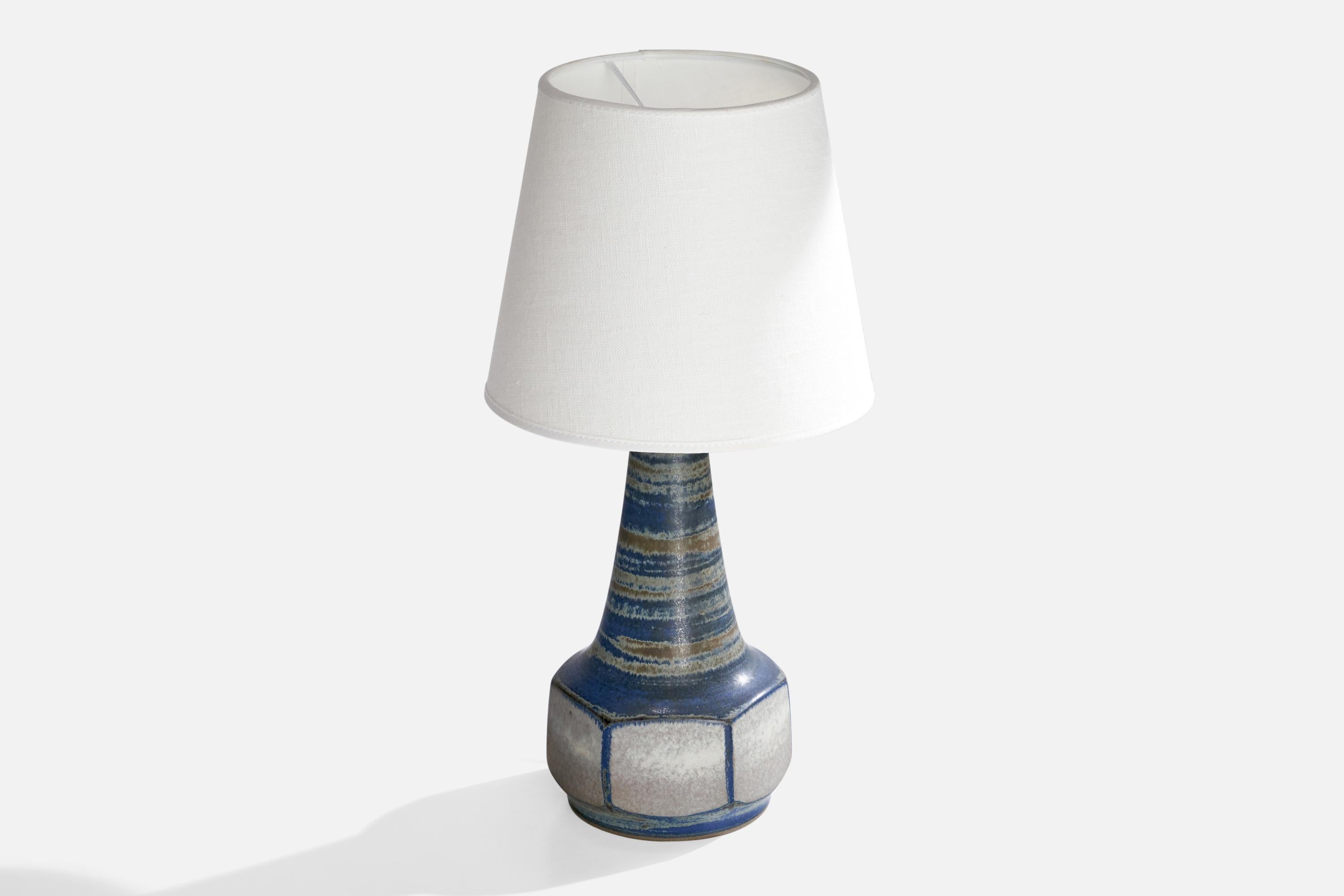 Milieu du XXe siècle Marianne Starck, lampe de table, grès, Danemark, années 1960 en vente