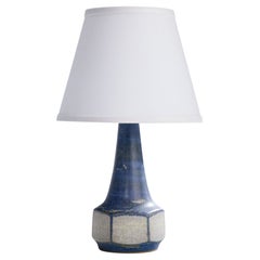 Marianne Starck, Table Lamp, Stoneware, Fabric, Denmark, 1960s