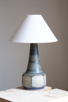 Marianne Starck, Table Lamp, Stoneware, Michael Andersen, Denmark, 1960s