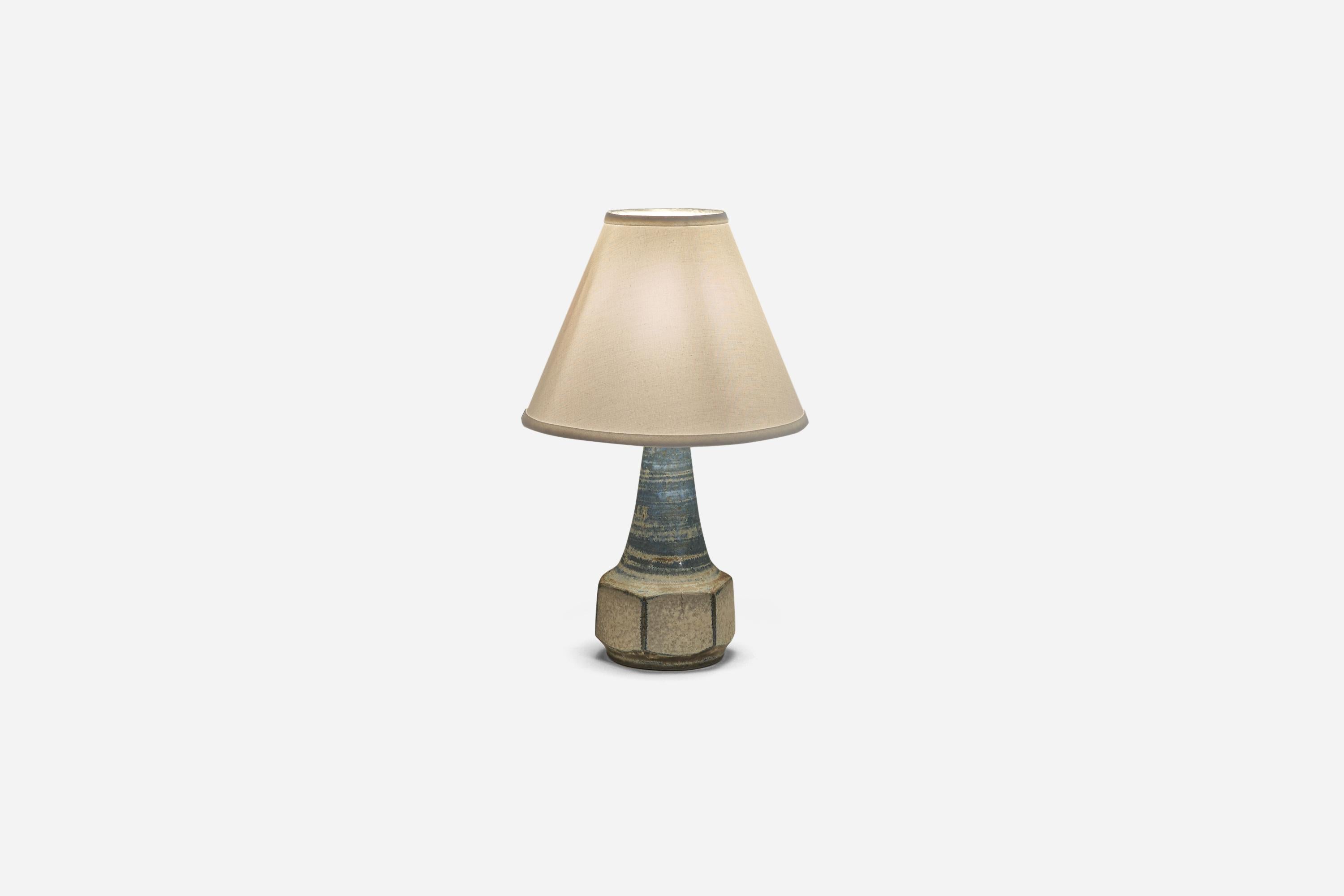 Danish Marianne Starck, Table Lamp, Stoneware, Michael Andersen, Denmark, 1960s For Sale