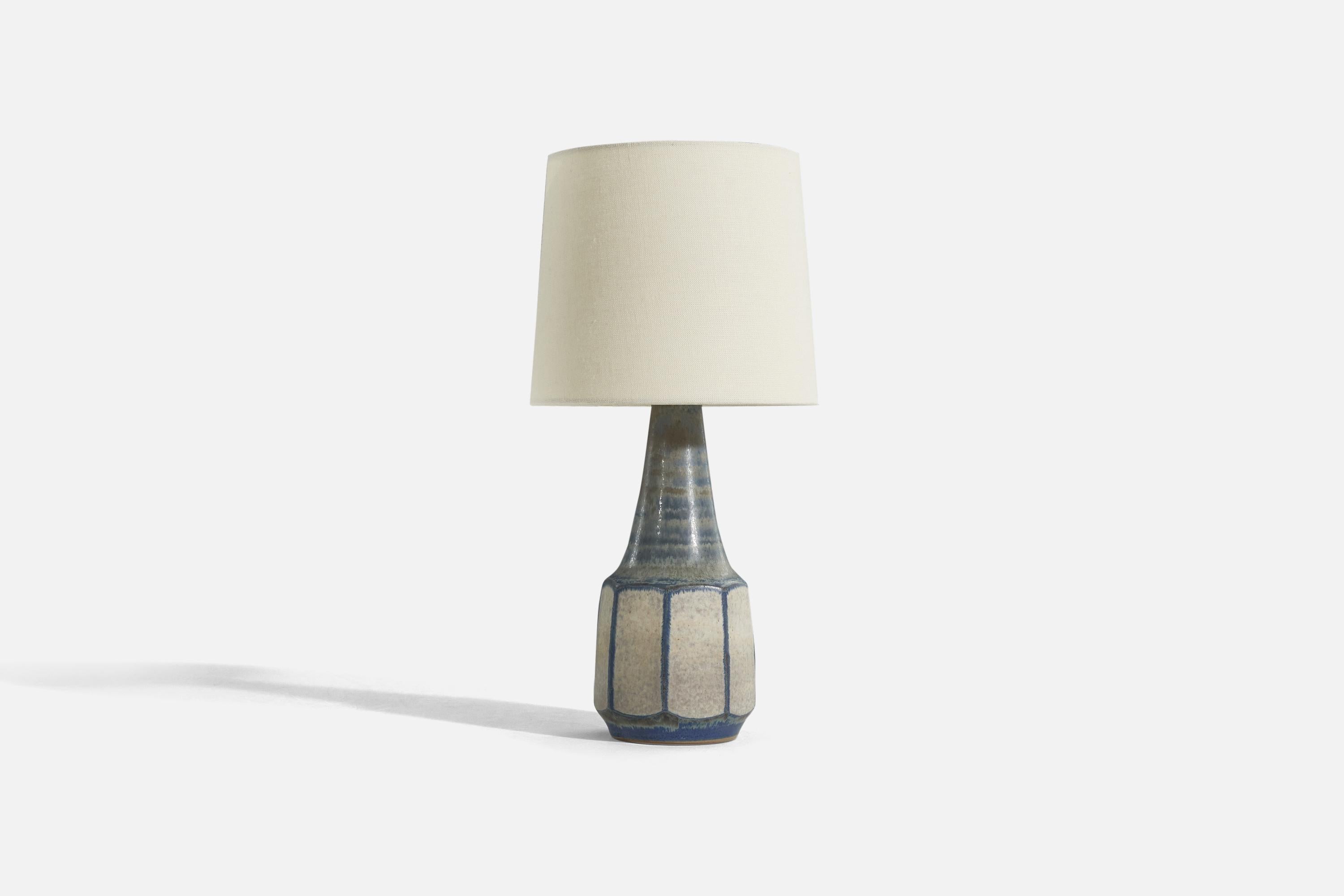 Danish Marianne Starck, Table Lamps, Stoneware, Michael Andersen, Denmark, 1960s