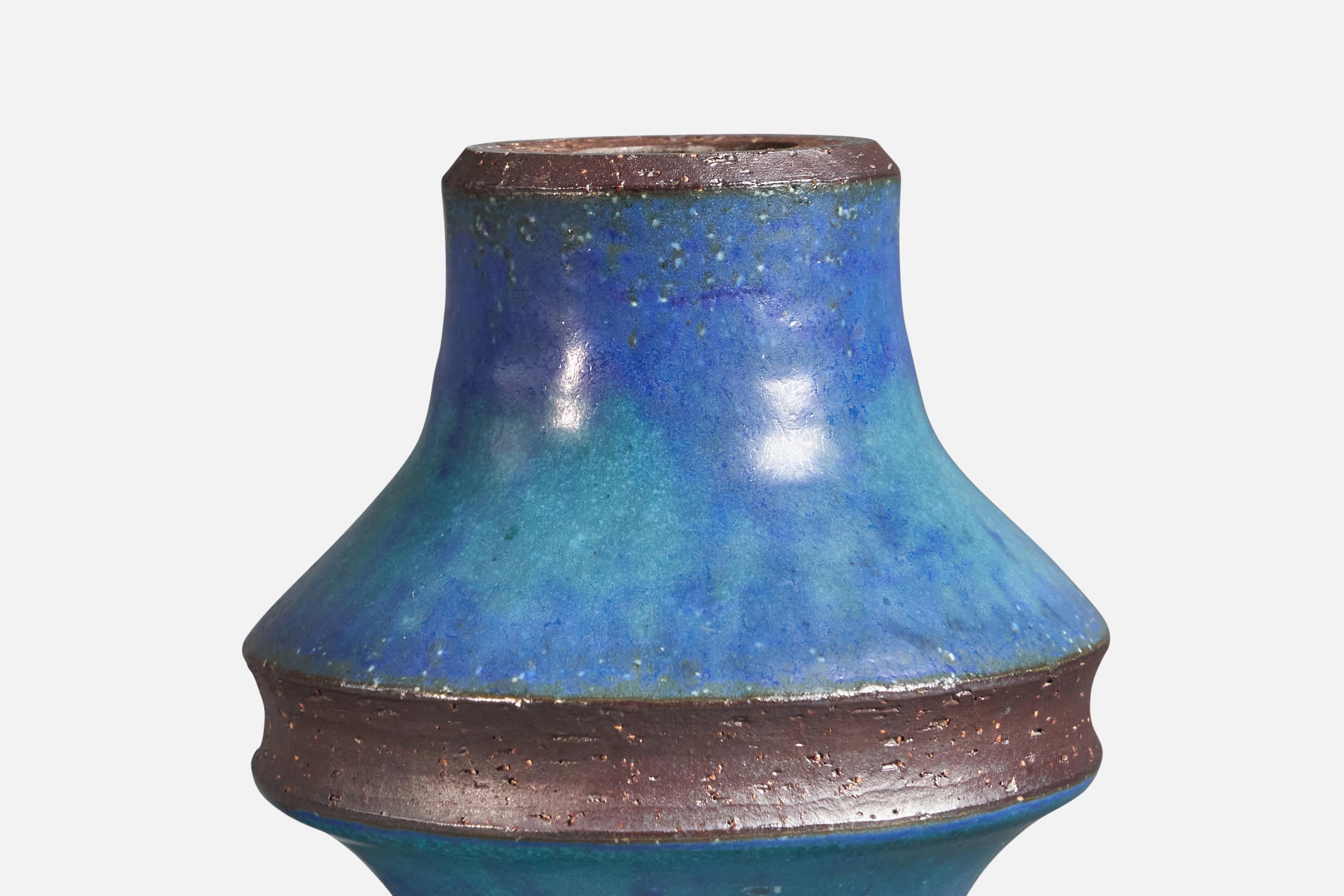 Mid-Century Modern Marianne Starck, Vase, Stoneware, Denmark, 1960s For Sale