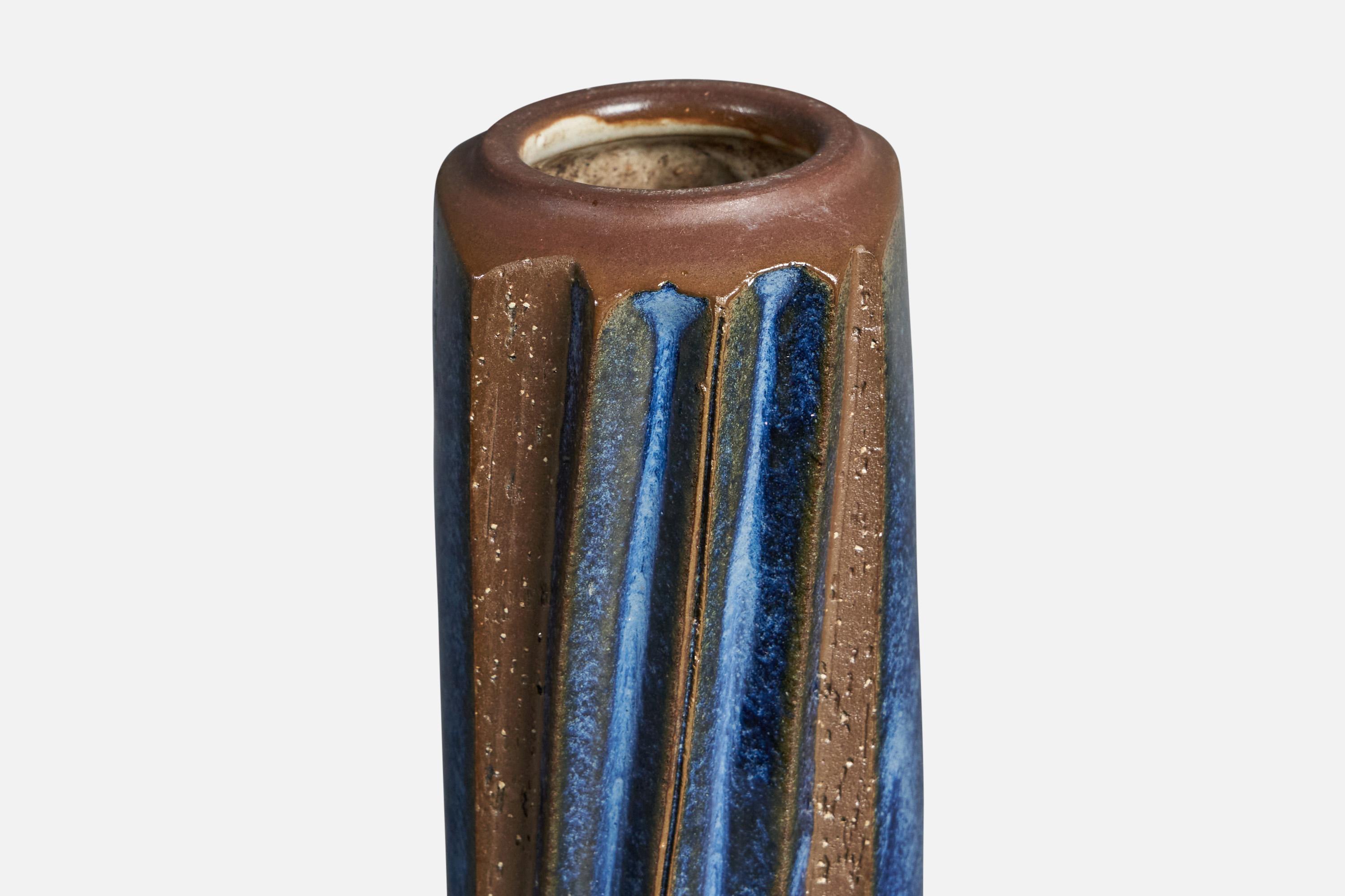 Danish Marianne Starck, Vase, Stoneware, Denmark, 1960s For Sale