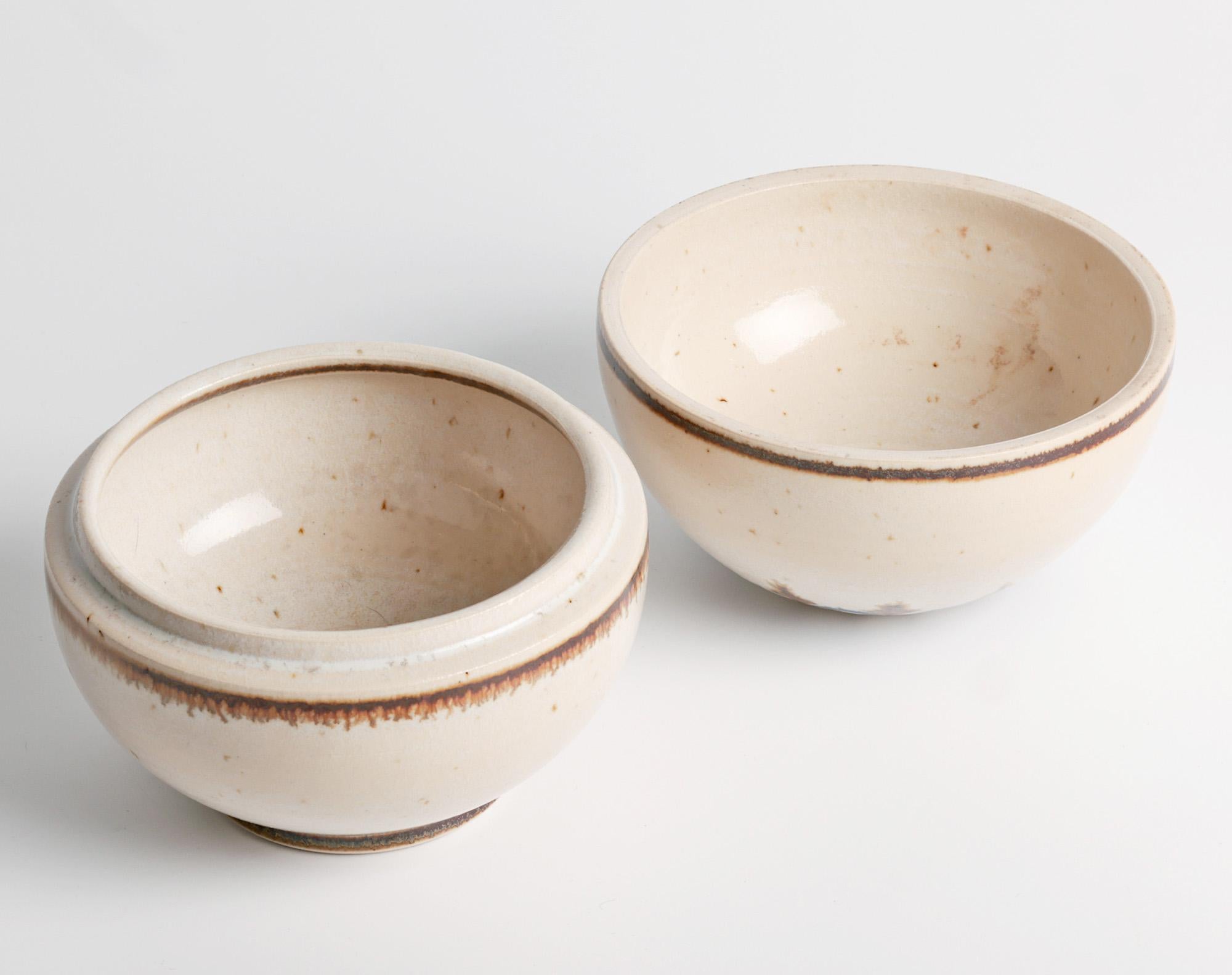 Marianne Stark For Michael Andersen Danish Studio Pottery Lidded Pot For Sale 5