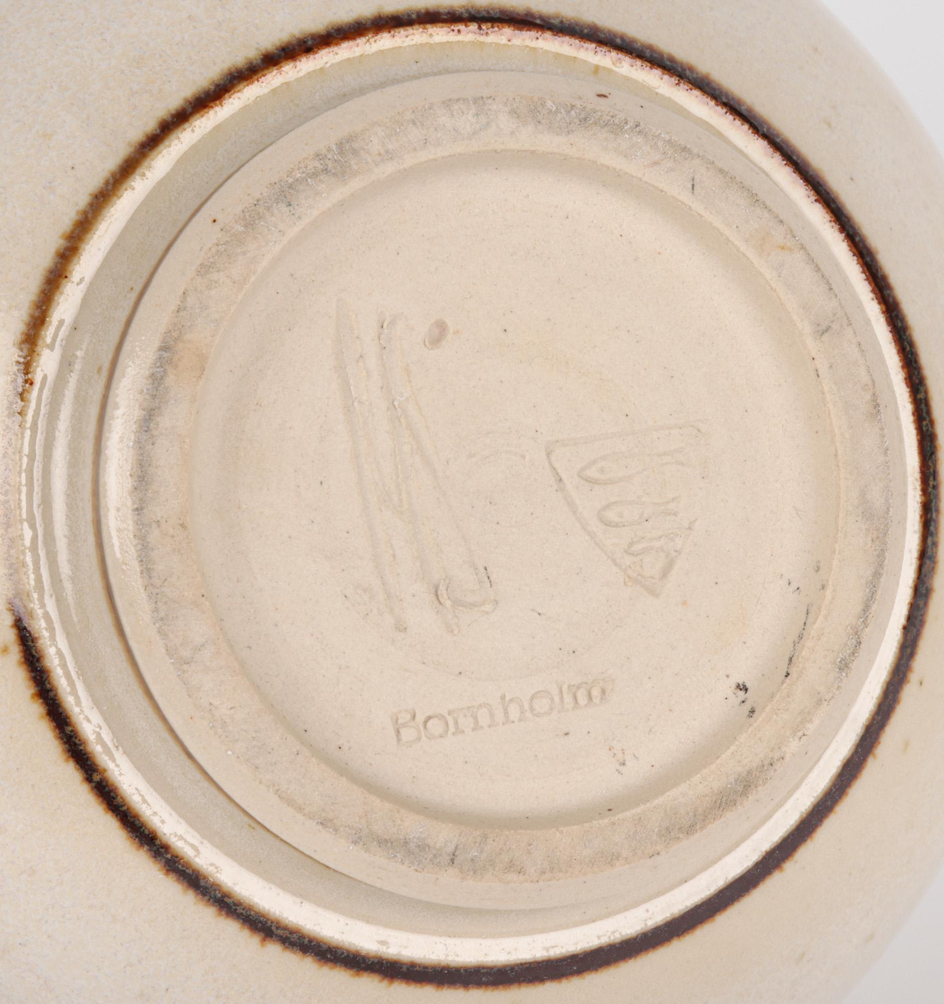 Marianne Stark For Michael Andersen Danish Studio Pottery Lidded Pot For Sale 11