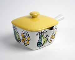 Marianne Westman pour Rörstrand, petit pot à four 'Granada' avec couvercle, années 1950