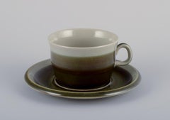 Marianne Westman for Rörstrand. "Maya" series. Four coffee cups and saucers.
