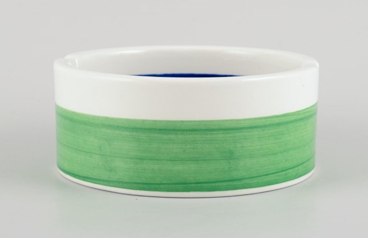 Glazed Marianne Westman for Rörstrand. Piggelin ceramic bowl in retro design. 1970s.  For Sale