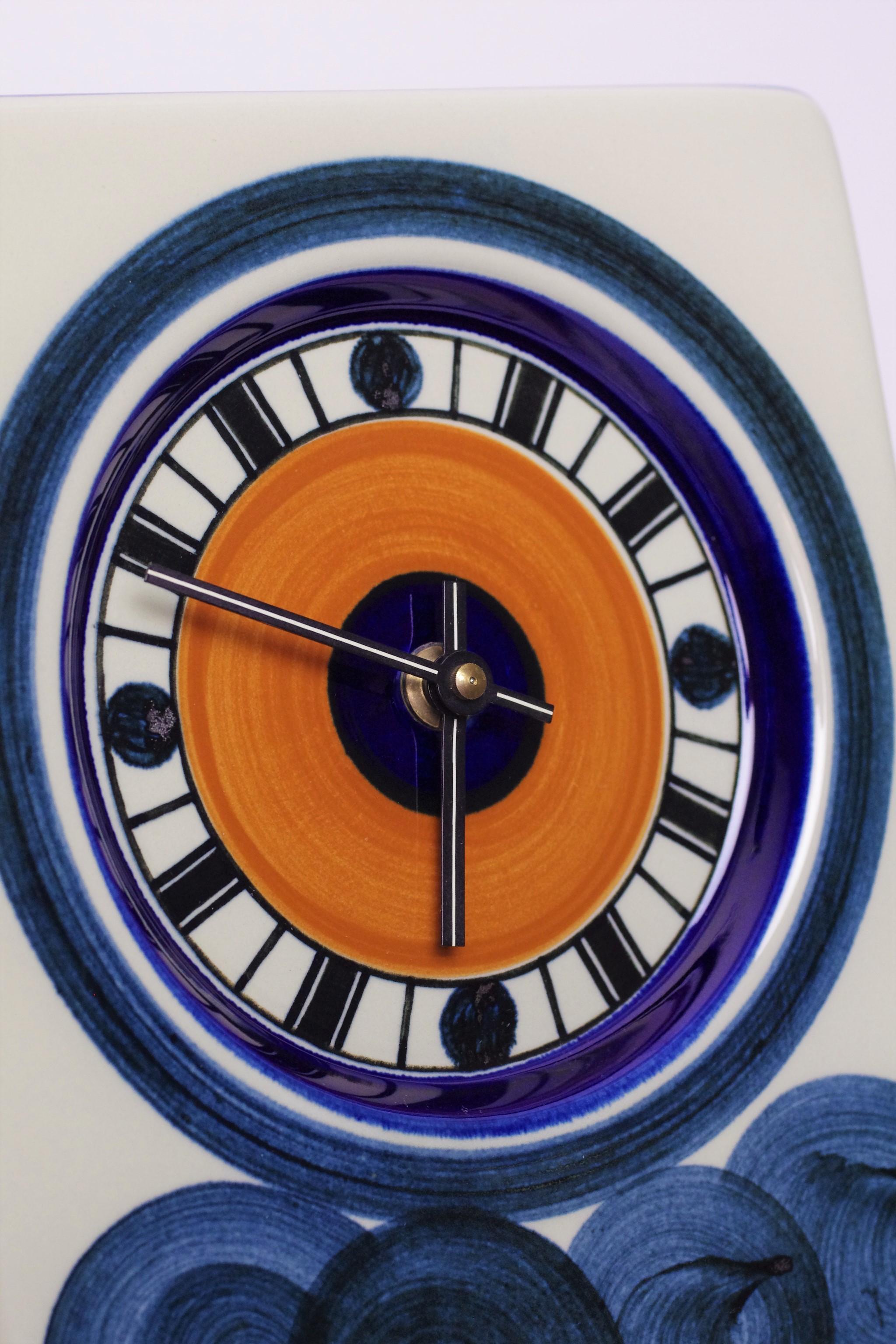 Ceramic Marianne Westman - Rörstrand - Clock For Sale