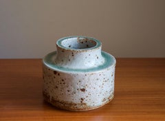 Marianne Westman, Vase, sable de cheminée émaillé, Rrstands, Suède, années 1950