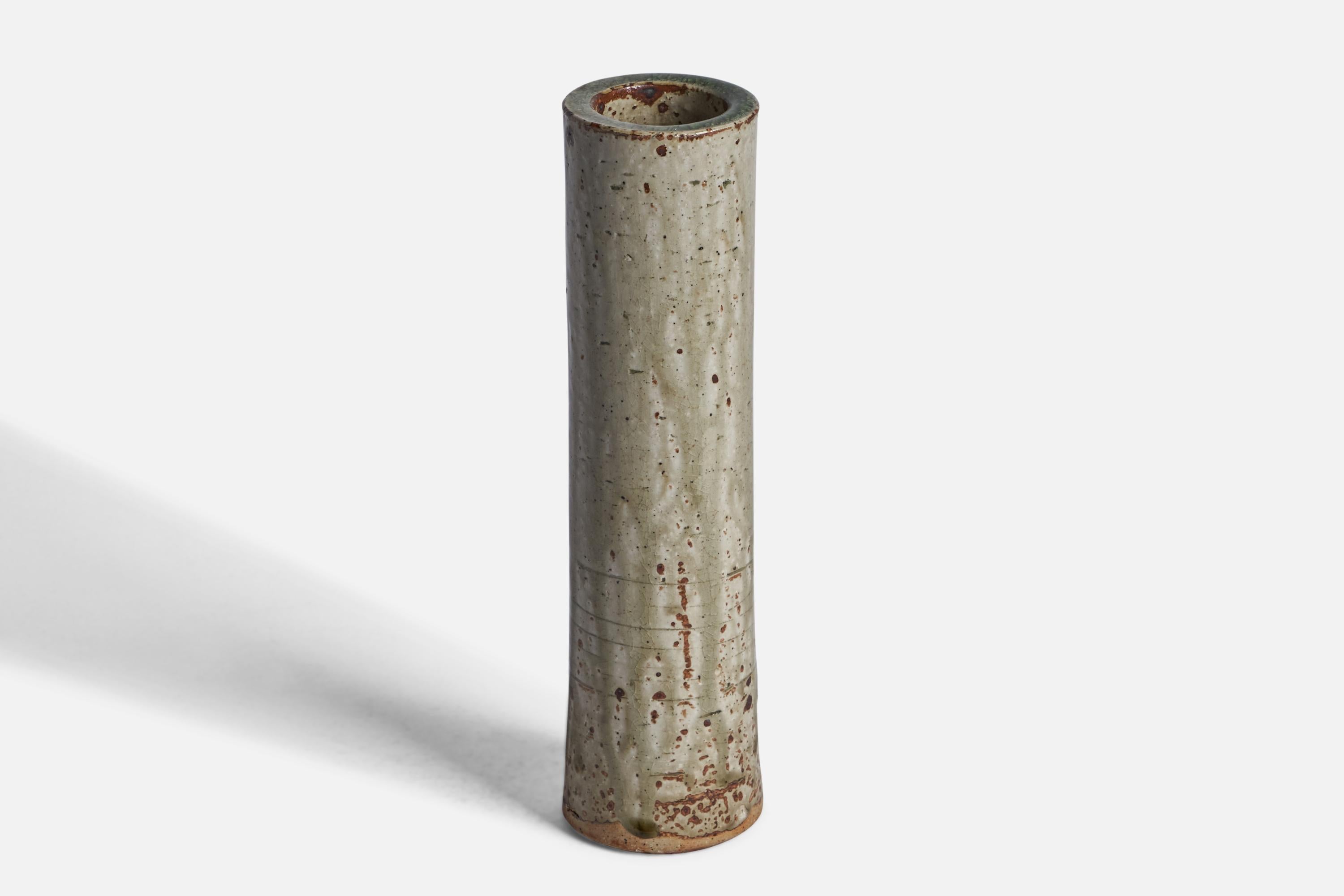 Mid-Century Modern Marianne Westman, Vase, Stoneware, Sweden, 1960s For Sale