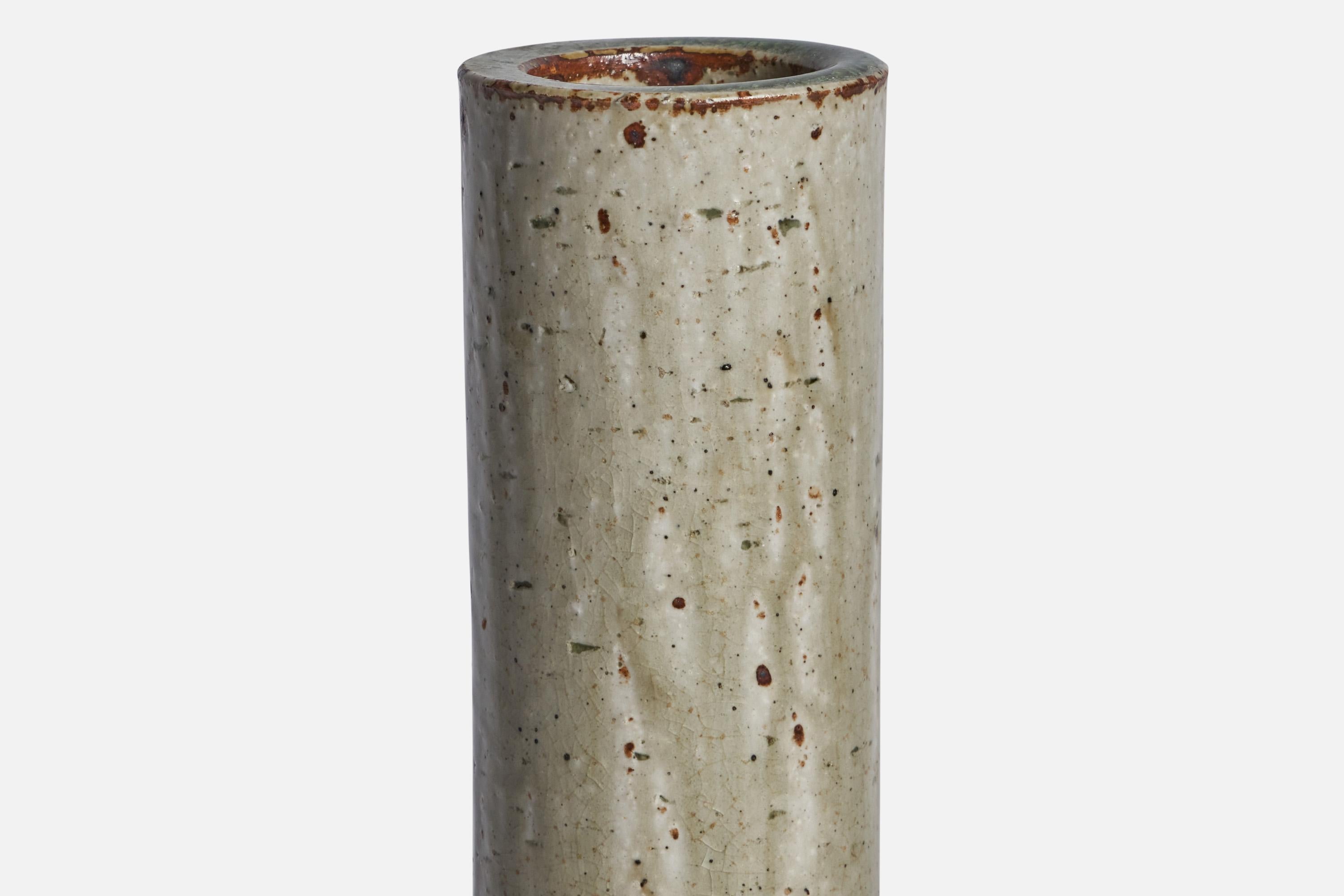 Swedish Marianne Westman, Vase, Stoneware, Sweden, 1960s For Sale