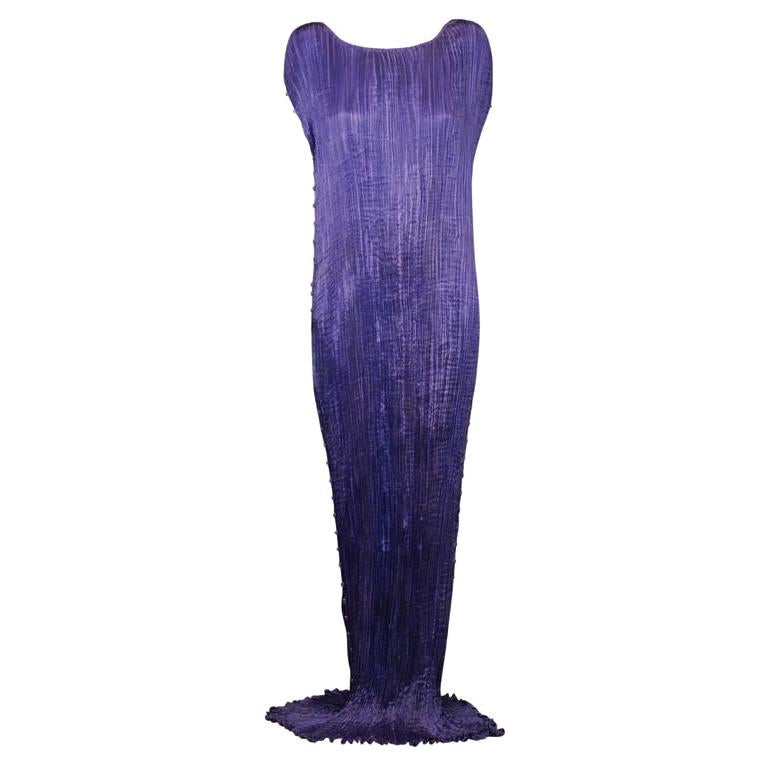 Mariano Fortuny  Amethyst  Delphos Gown For Sale