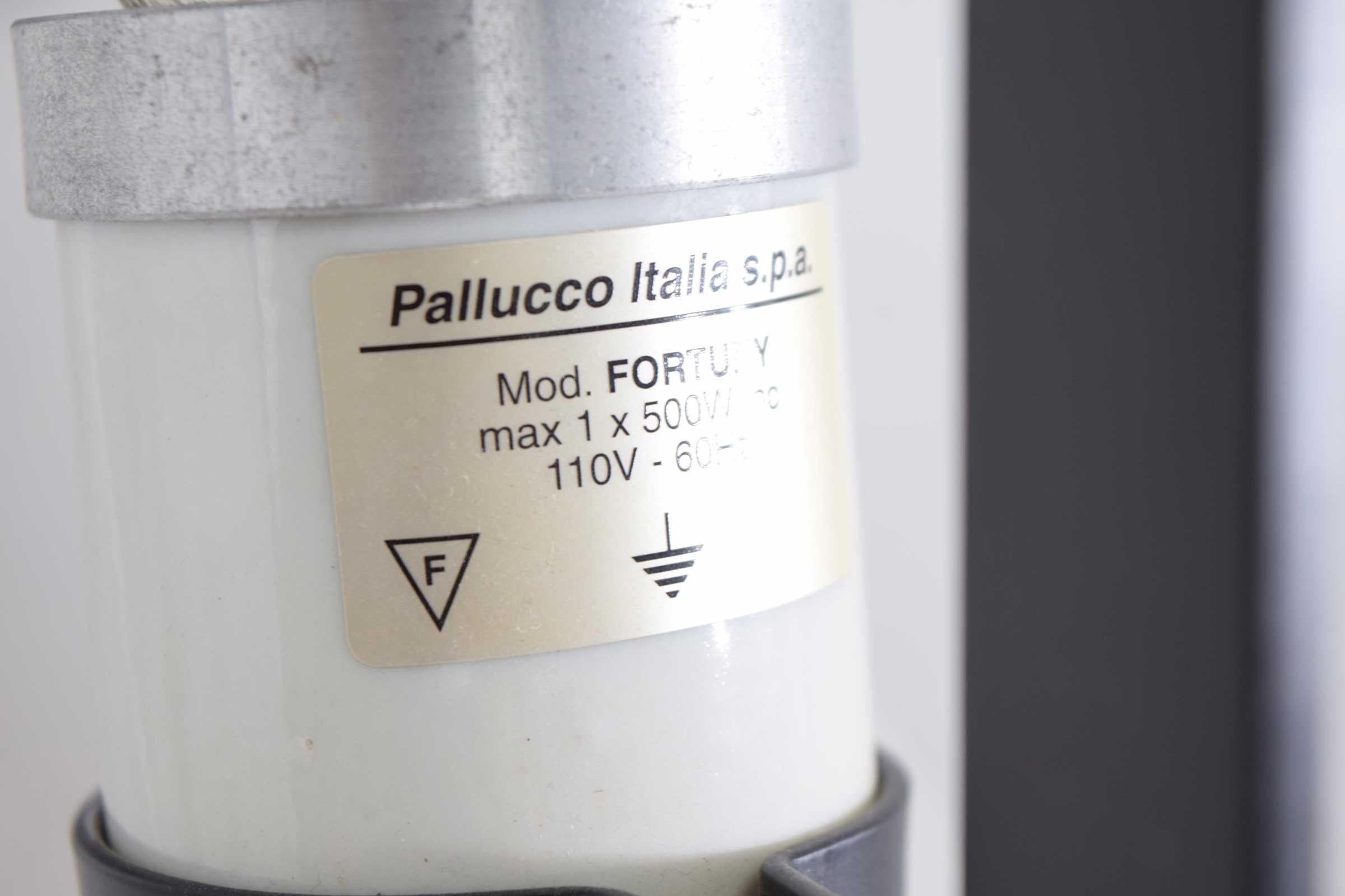 Moderne Mariano Fortuny pour Palluco Italia, lampe de photographe en noir d'origine en vente