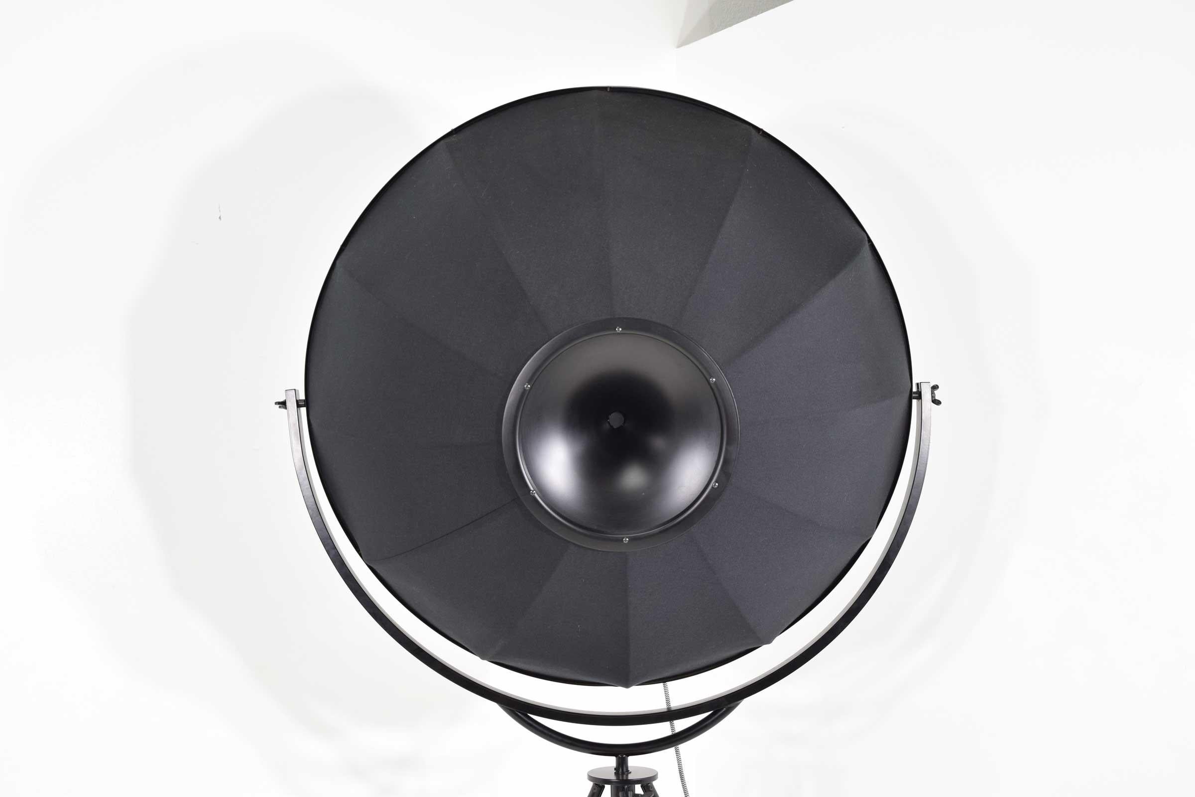 Mariano Fortuny pour Palluco Italia, lampe de photographe en noir d'origine en vente 1