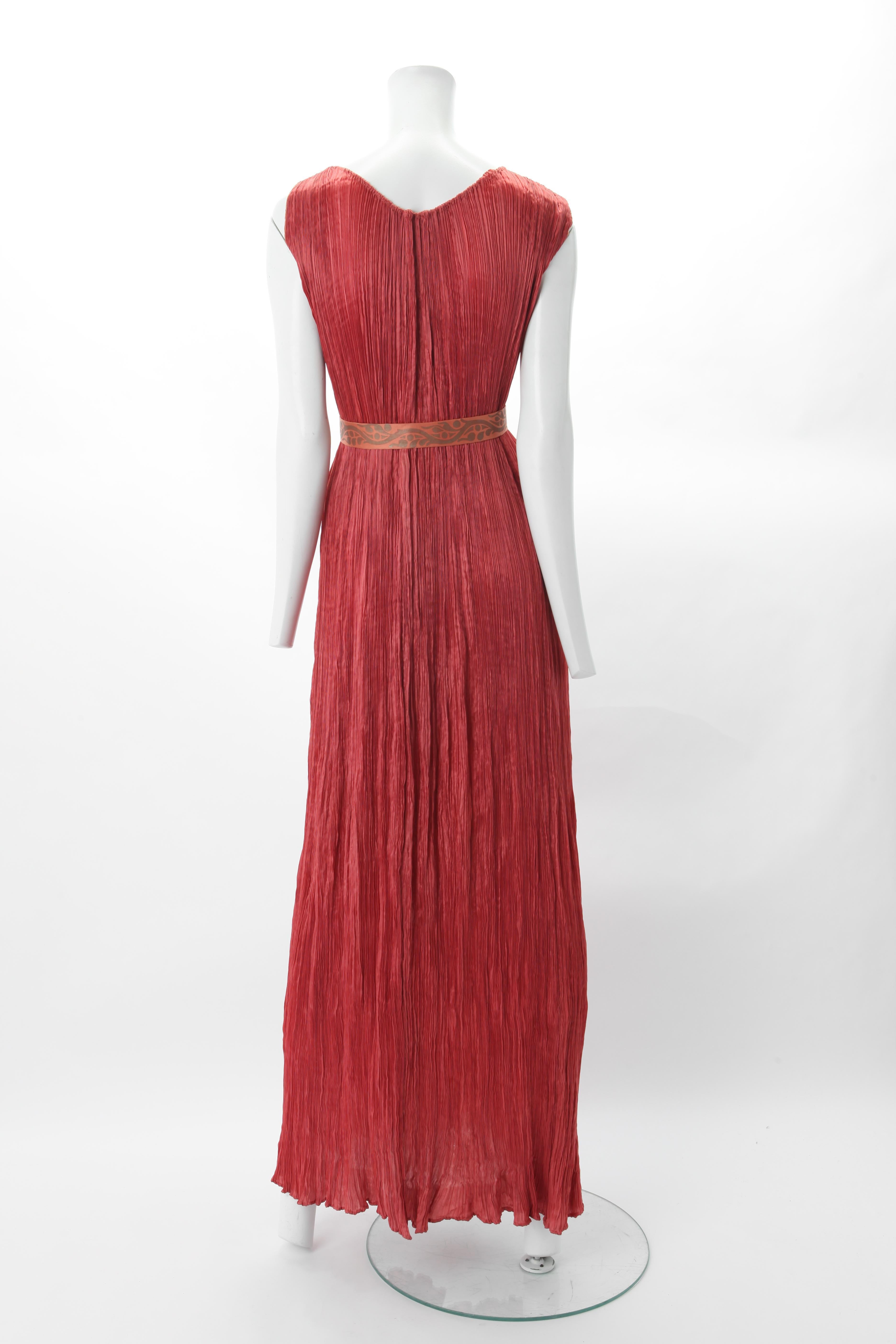 fortuny pleated dress