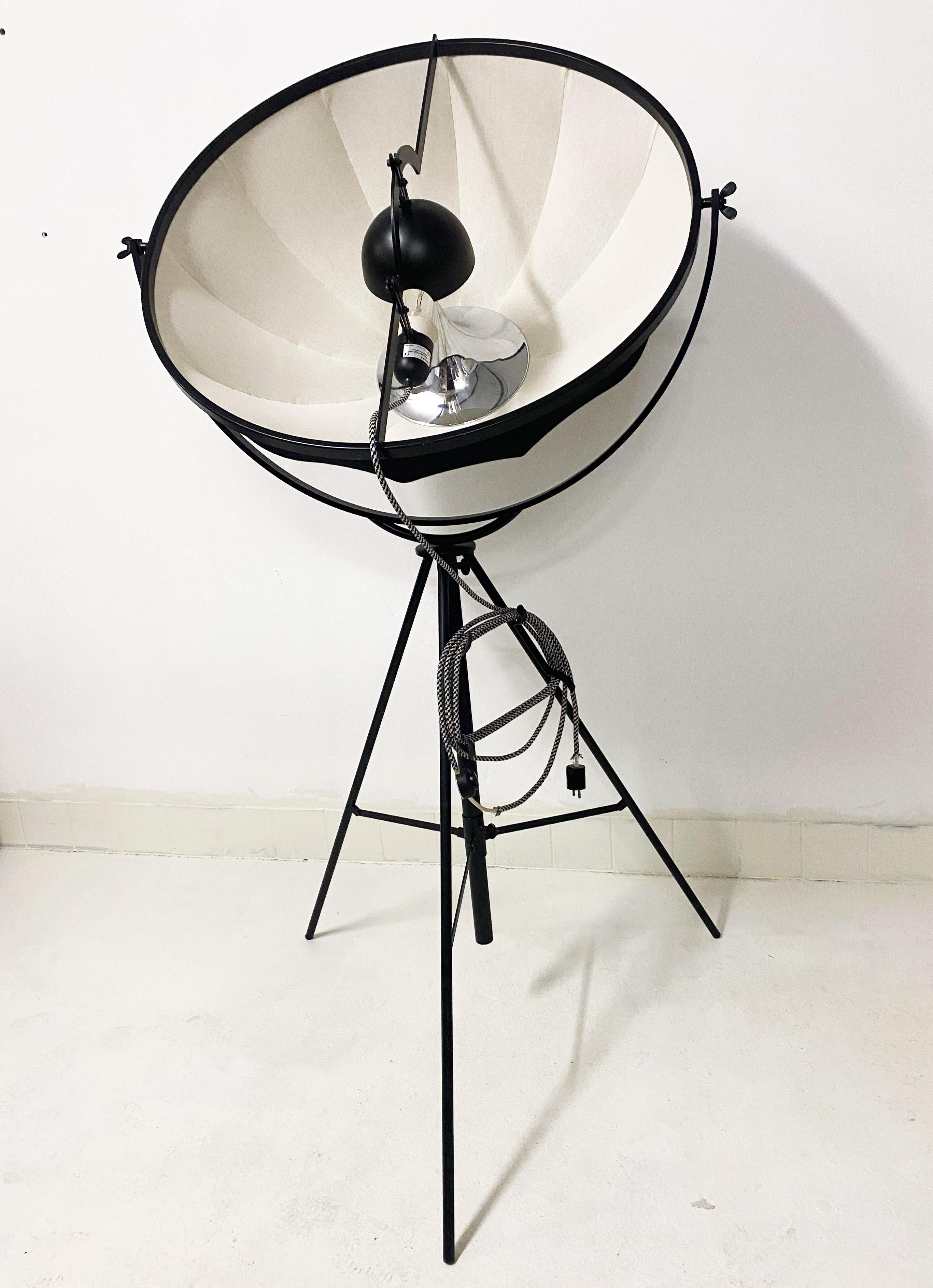 Late 20th Century Mariano Fortuny Projecteur 1907 Floor Lamp for Ecart Paris For Sale