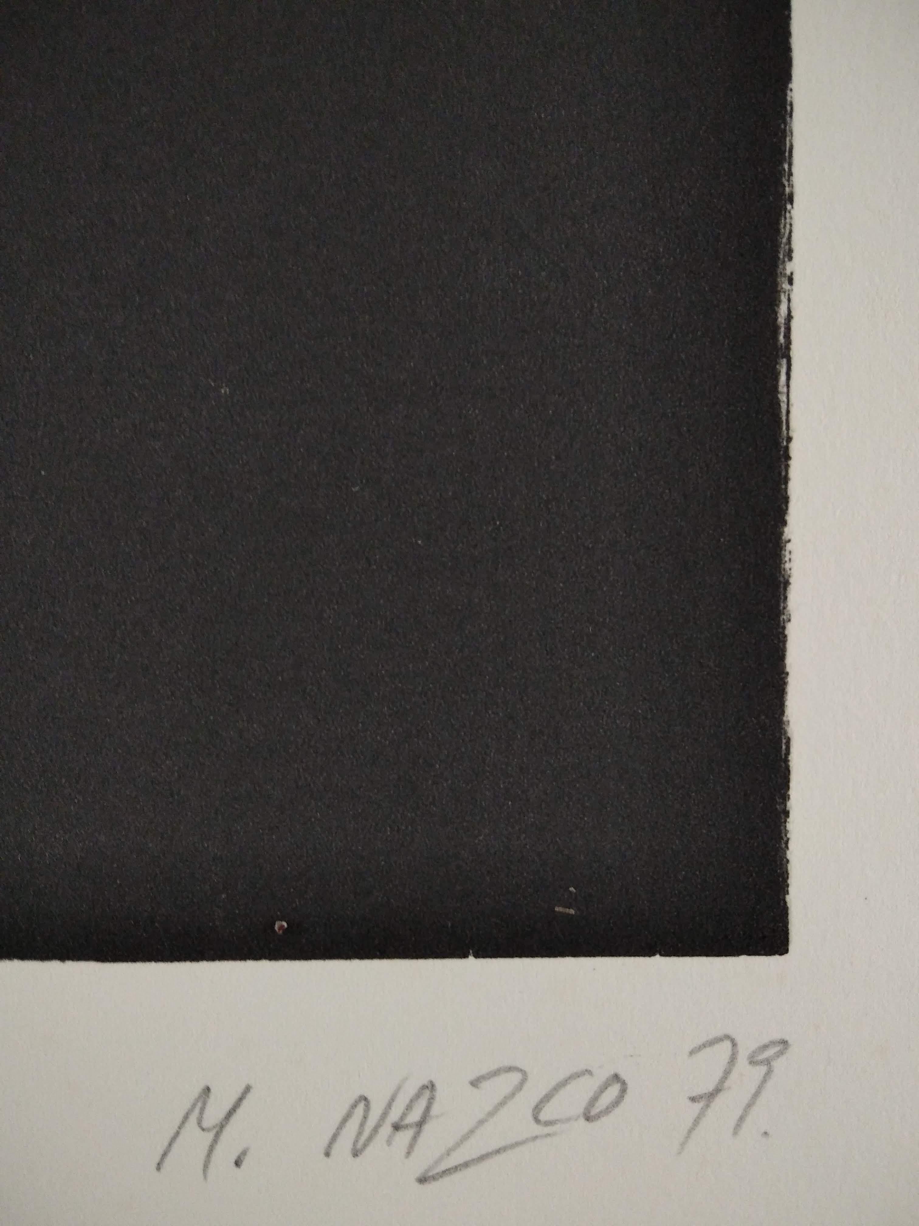 Untitled - Abstract Print by Maribel Nazco