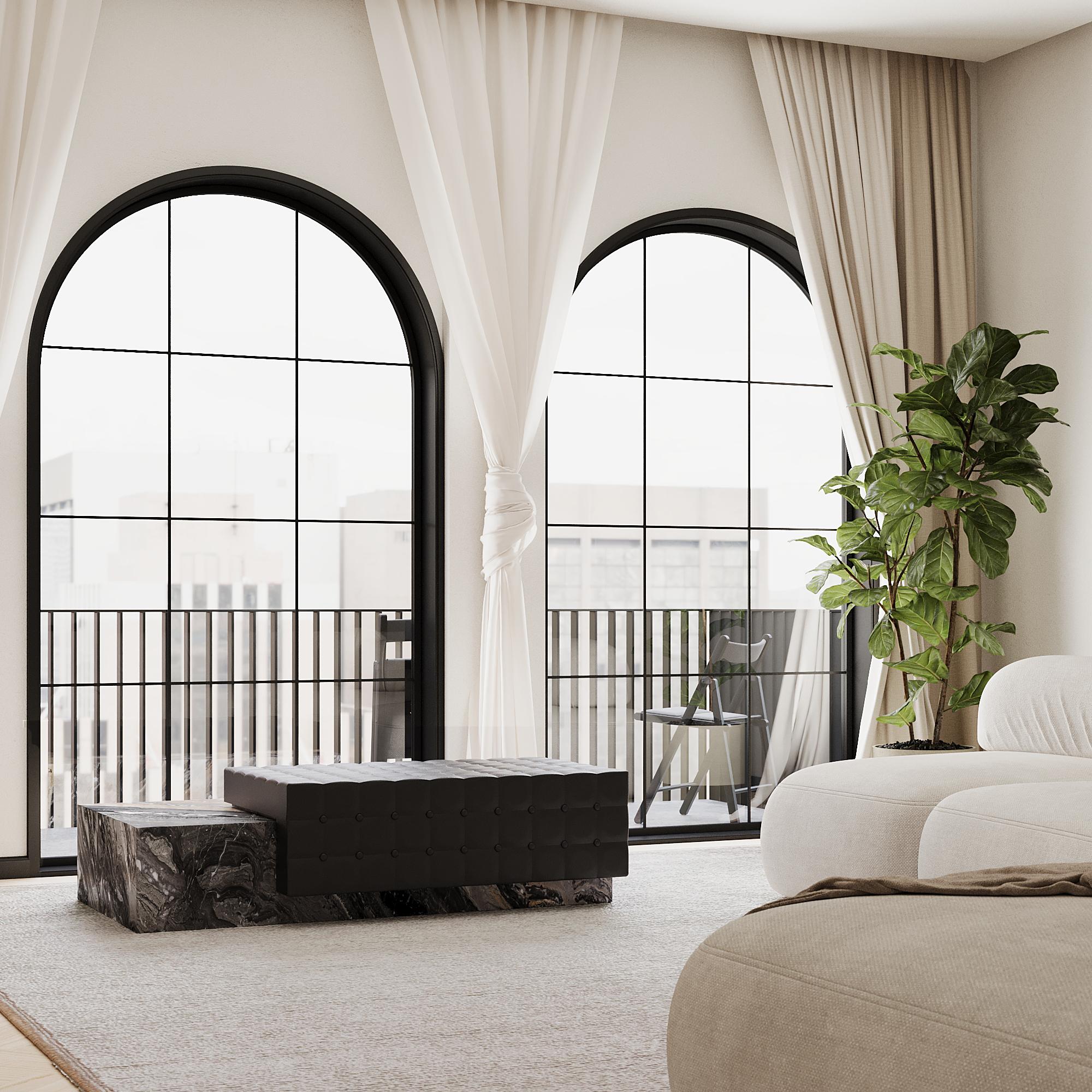 Maribo - Chaise in marmo trapuntata - Black Eagle in vendita 9