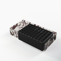 Chaise Maribo - Marbre touffeté - Calacatta Viola