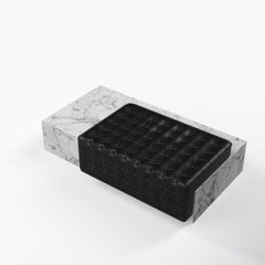 Maribo - Chaise in marmo trapuntato - Whiting Carrara