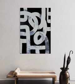 Limited Distribution (Action Required), Abstract, Acrylic on Canvas