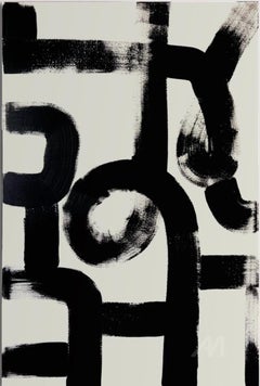 Limited Distribution (Action Required), Abstract, Acrylic on Canvas