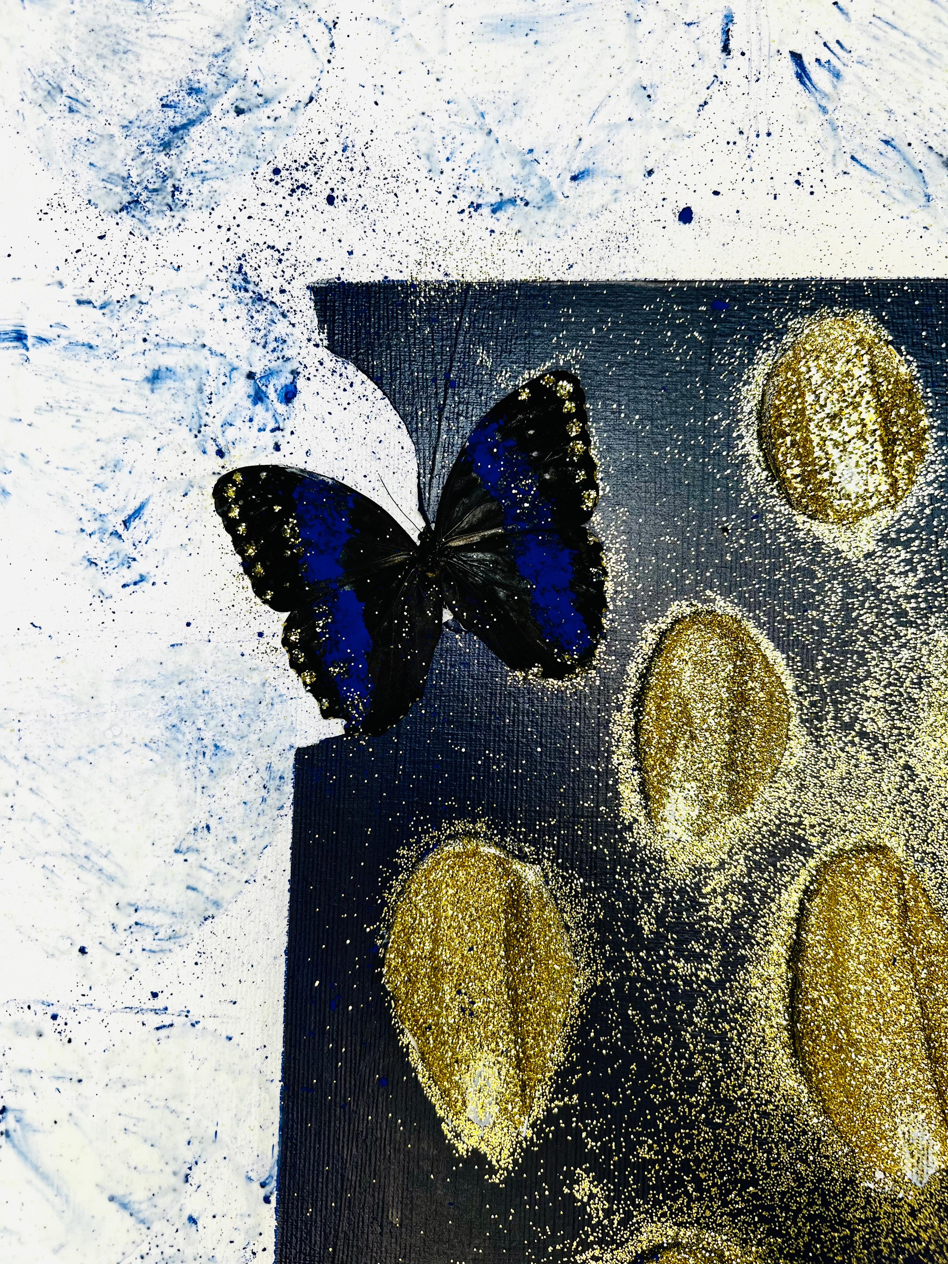 Butterfliegen (Abstrakt), Painting, von Marichka Shkuro