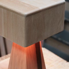 Lámpara de mesa Marici Roble macizo