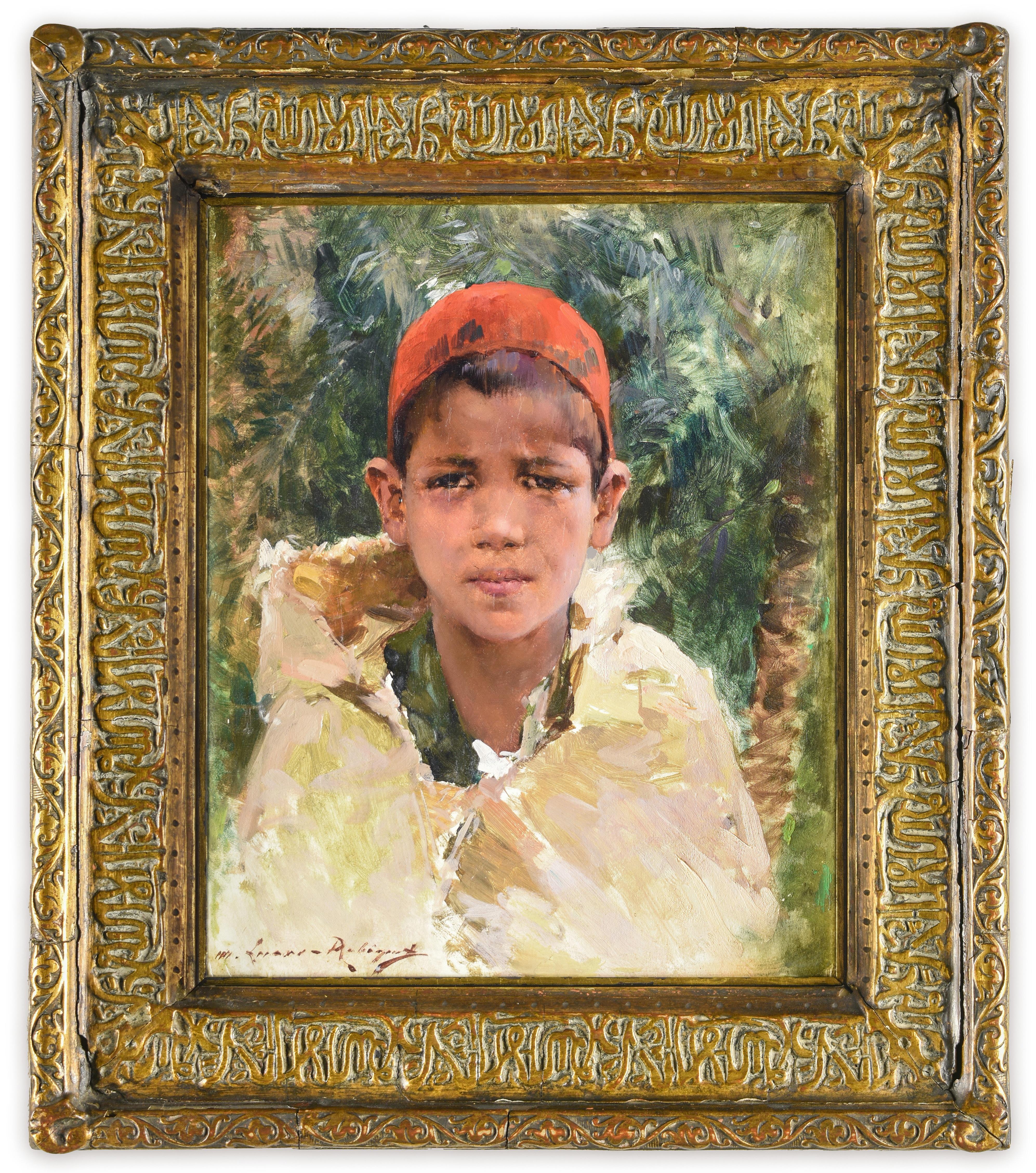 Portrait Painting de Marie Aimee Lucas-Robiquet - Portrait de jeune garcon