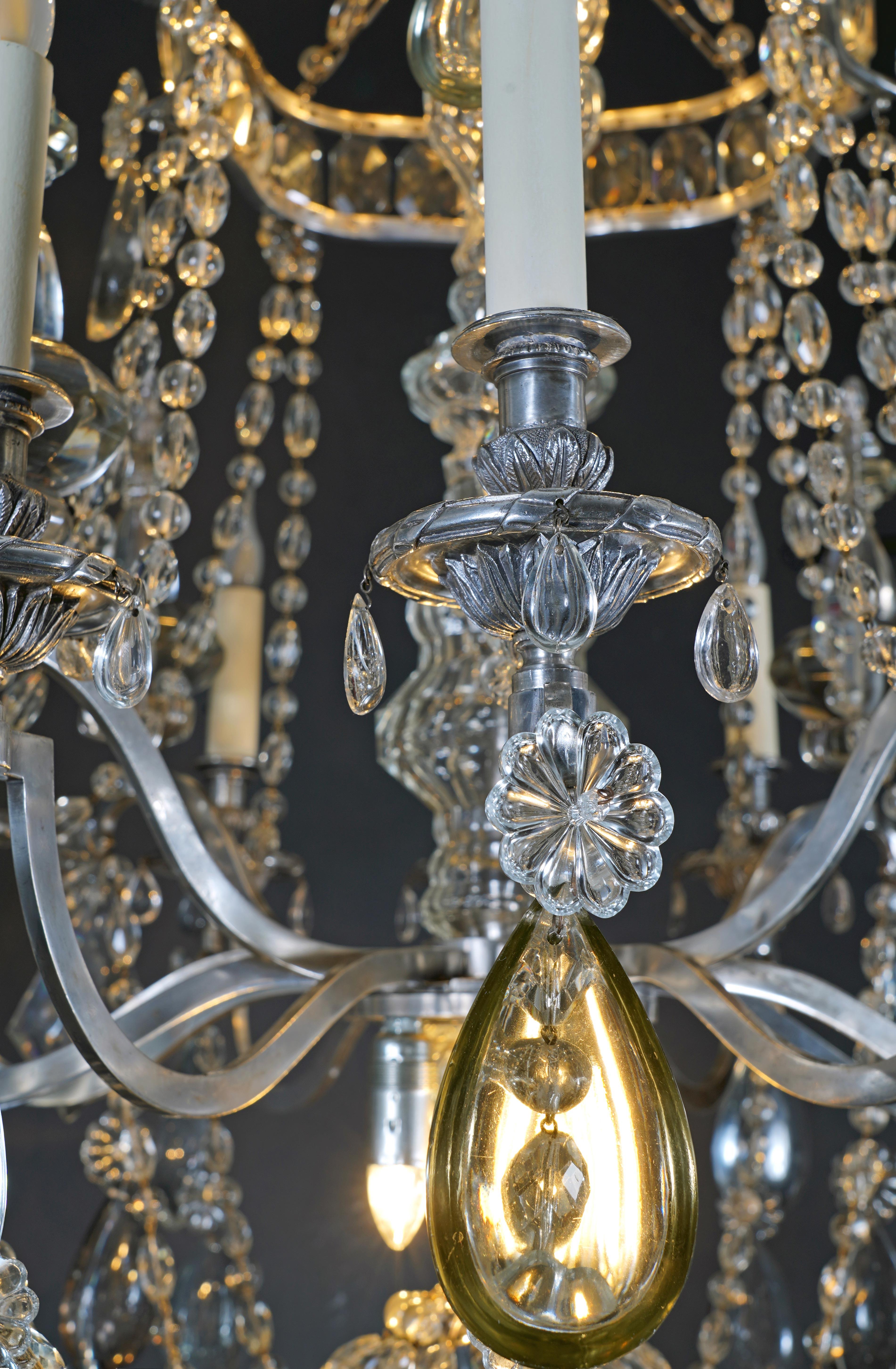 Lampadario di cristallo Baccarat 