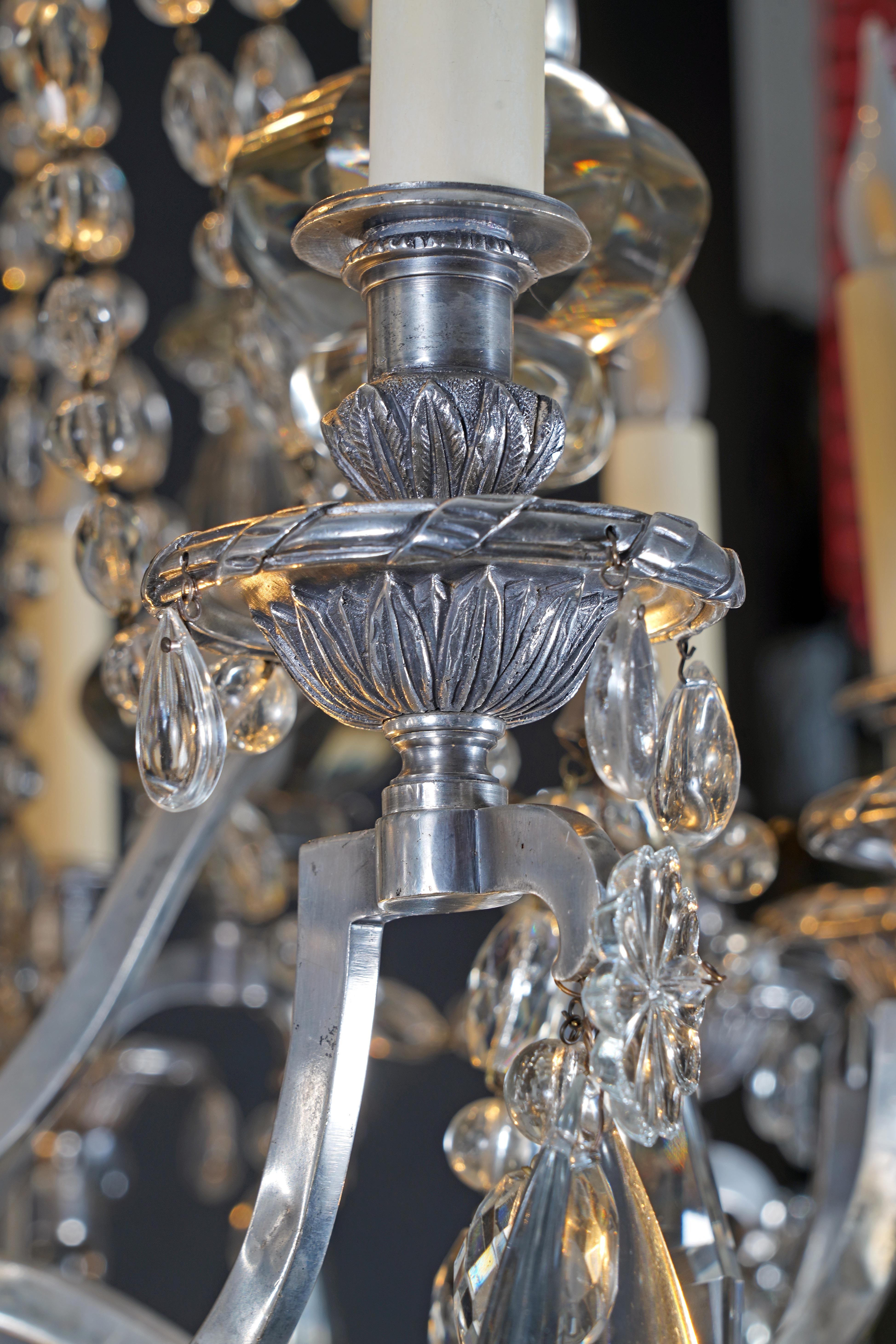Lampadario di cristallo Baccarat 