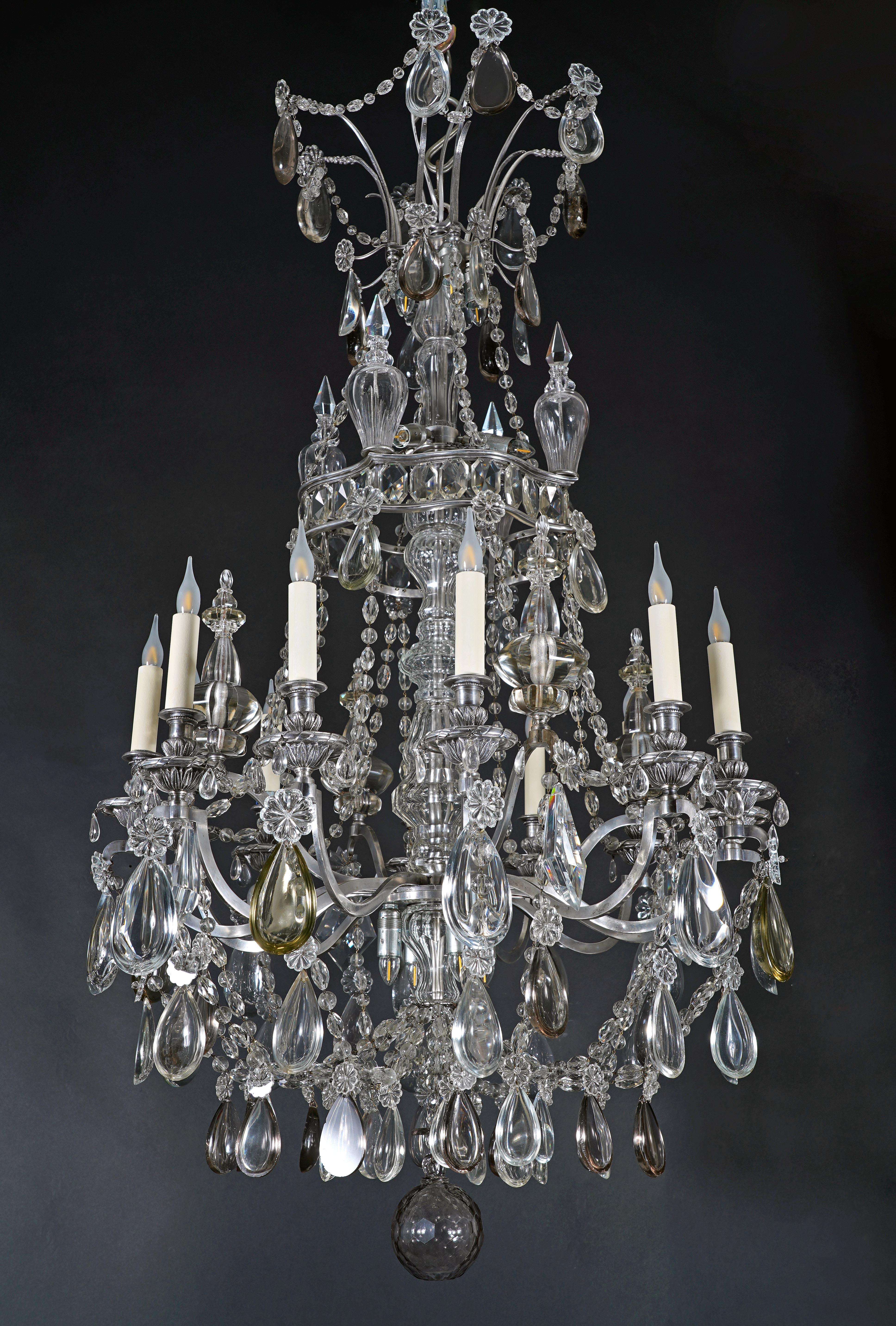 Lampadario di cristallo Baccarat 