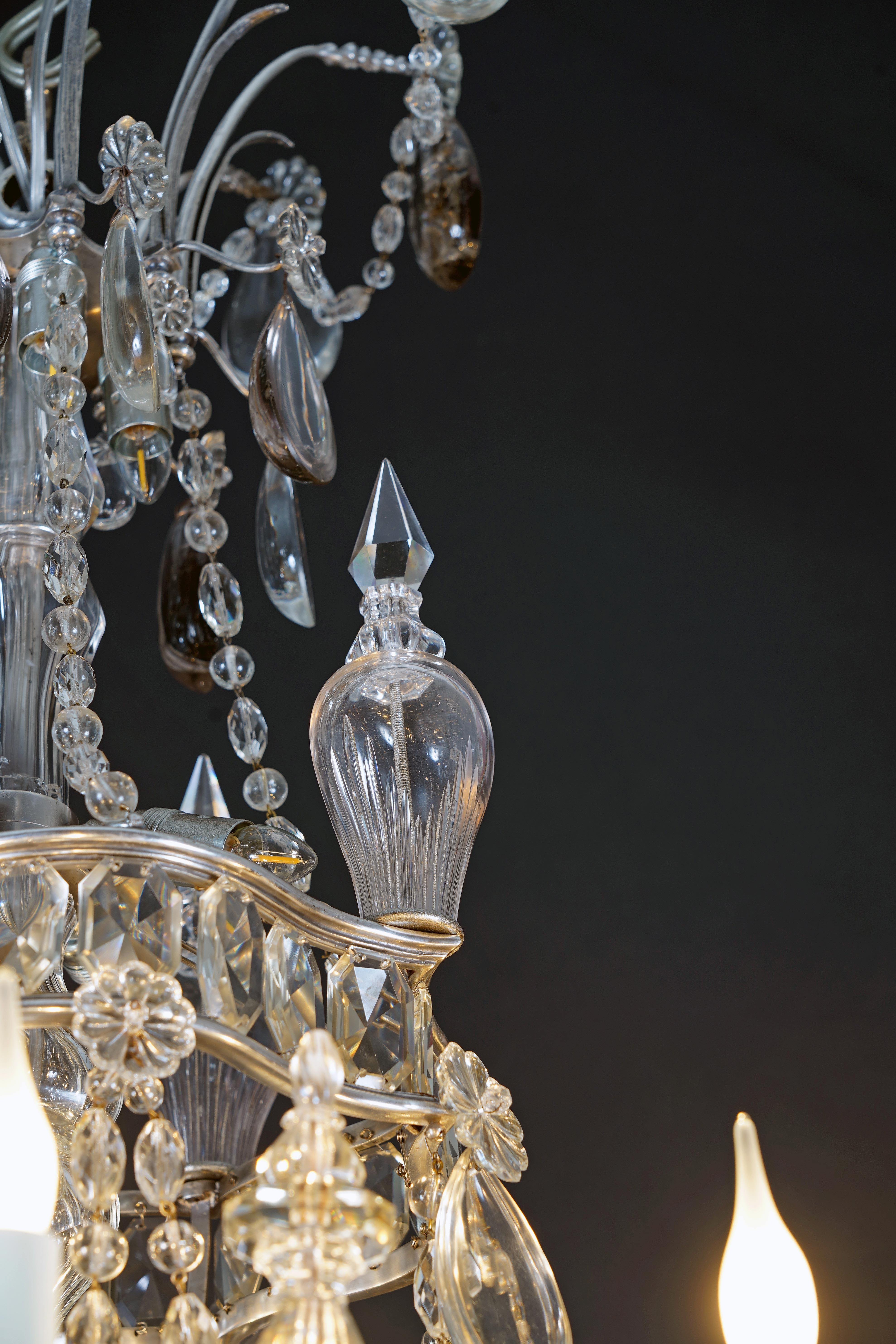 Lampadario di cristallo Baccarat 