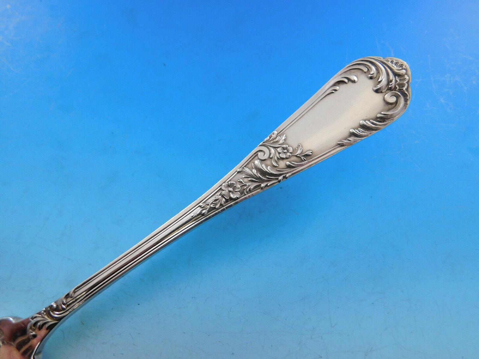 Argent sterling Service d'argenterie en métal argenté français Marie-Antoinette par D'enfert en vente