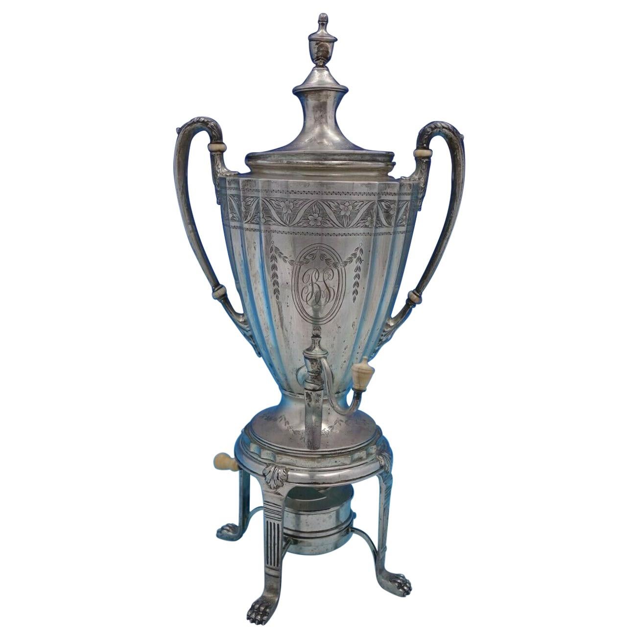 Marie Antoinette Chased by Dominick & Haff Sterling Silver Coffee Urn