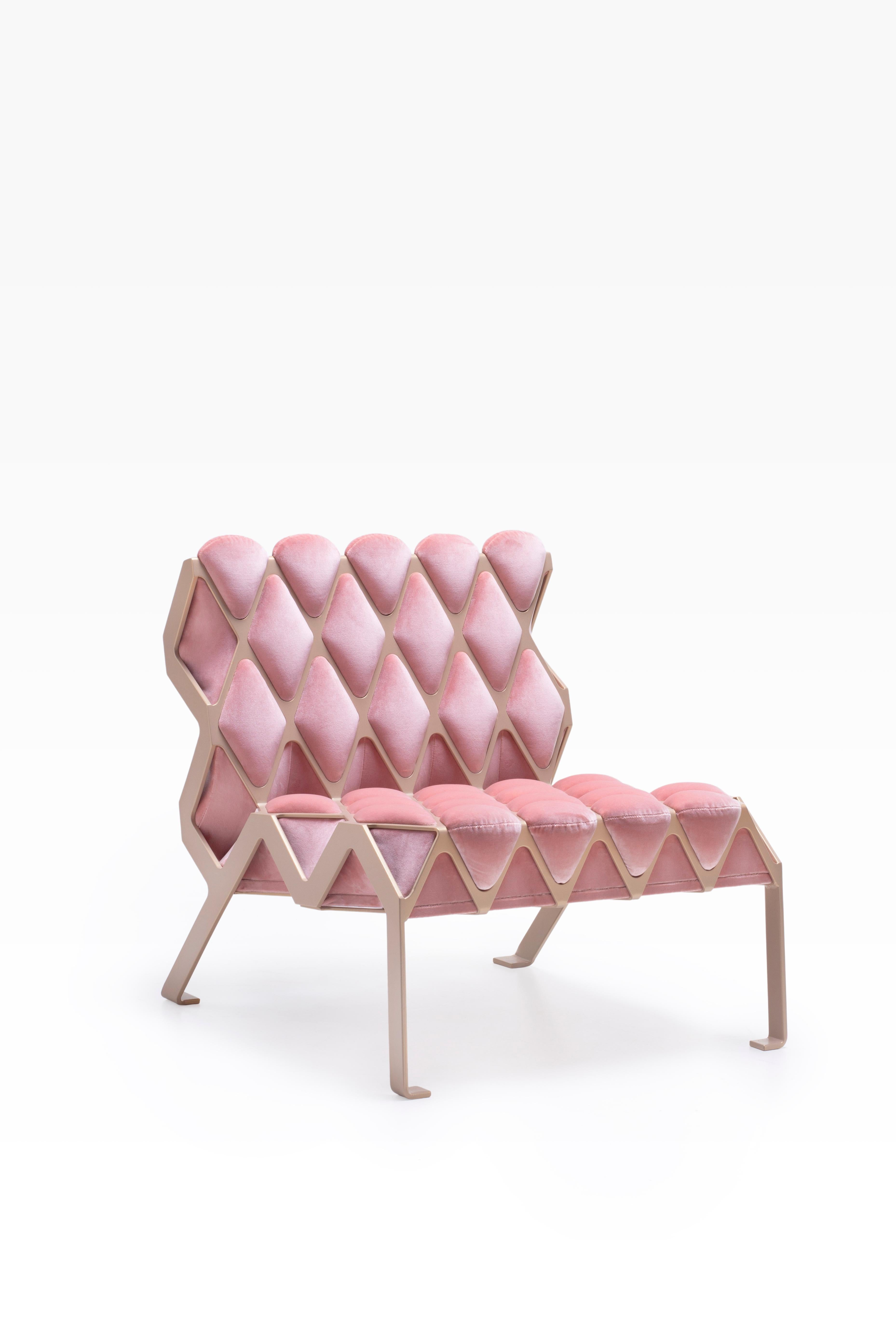 Marie-Antoinette matrice chair by Plumbum 
Dimensions: 25.60