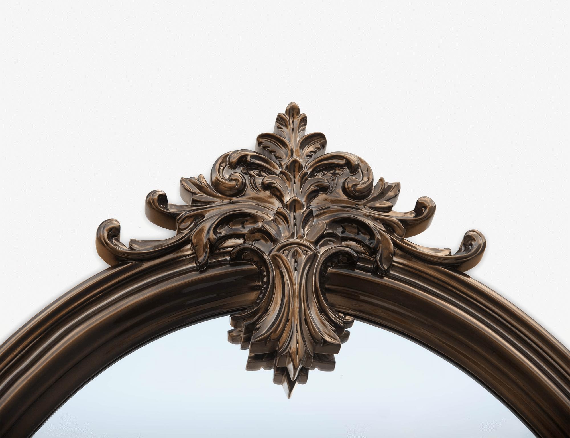 Portoghese Specchio Marie Antoinette - Legno e specchio intagliati a mano - Boca Do Lobo in vendita