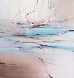 'Aqua Landscape', Woman Artist, Spirituality, Transcendentalist Abstraction