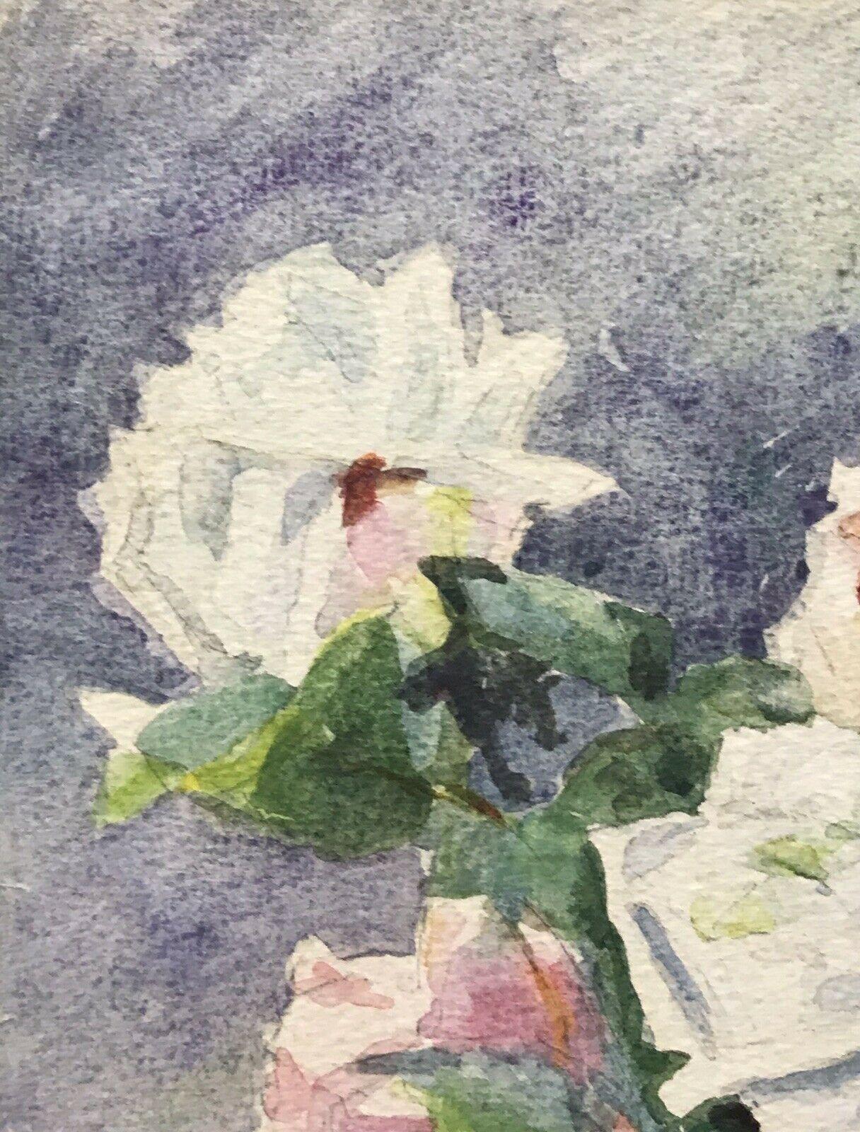 Marie Chautard-Carreau, raffinato dipinto floreale impressionista francese dei primi anni del XX secolo In condizioni buone in vendita a Cirencester, GB