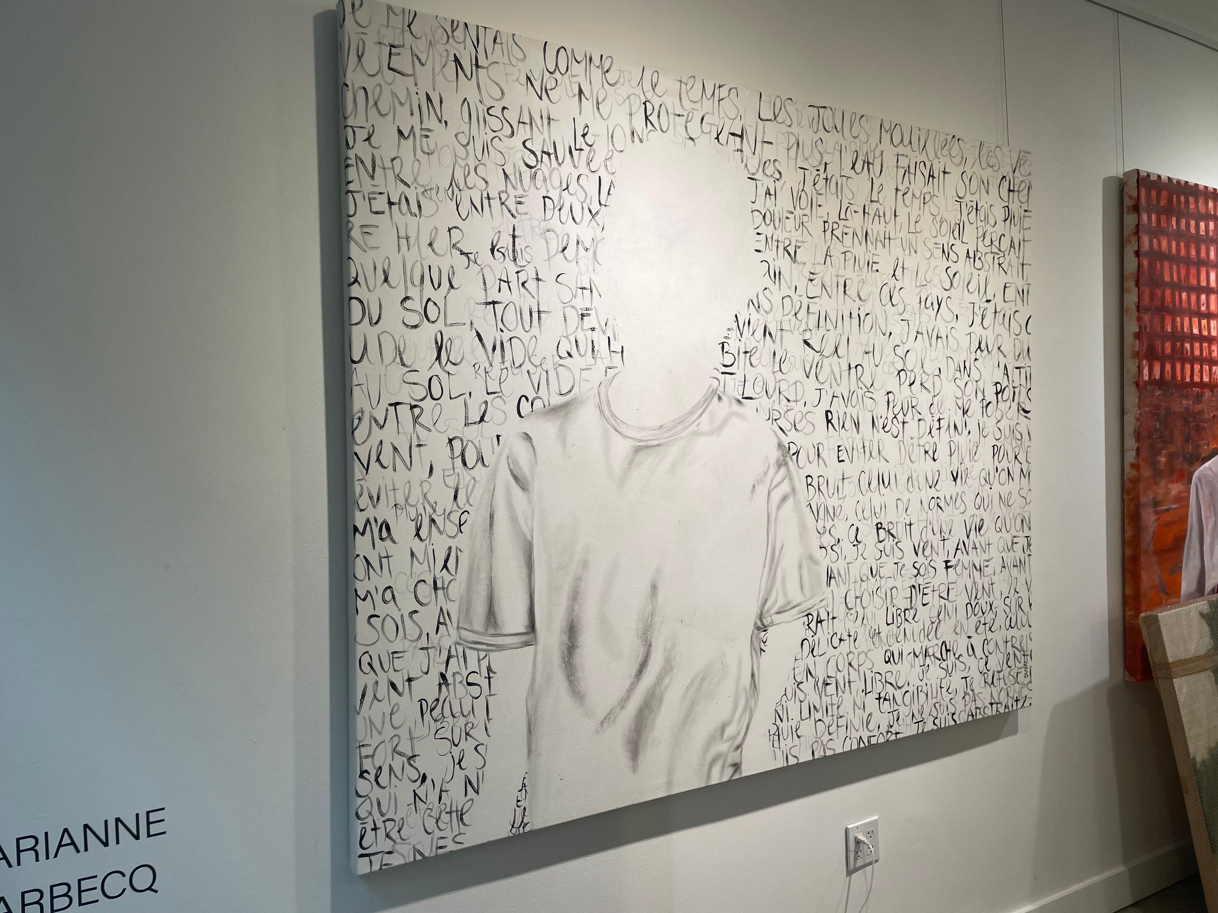 Überlegen, schreiben – Painting von Marie-Chloé Duval 