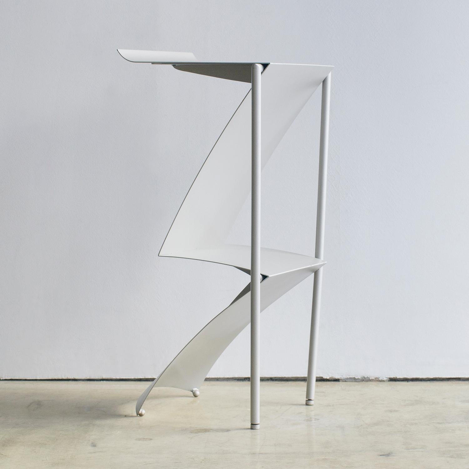Post-Modern Marie Christine Doner S’il Vous Plait High Stool Side Table Postmodern Starck For Sale