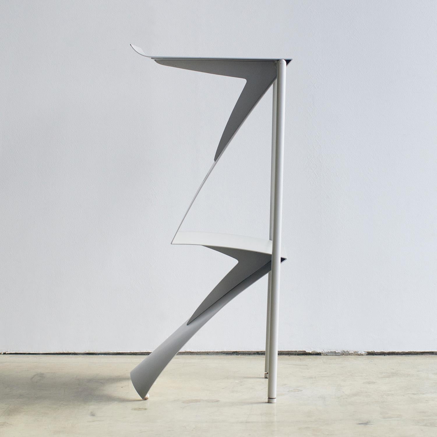 Japanese Marie Christine Doner S’il Vous Plait High Stool Side Table Postmodern Starck For Sale