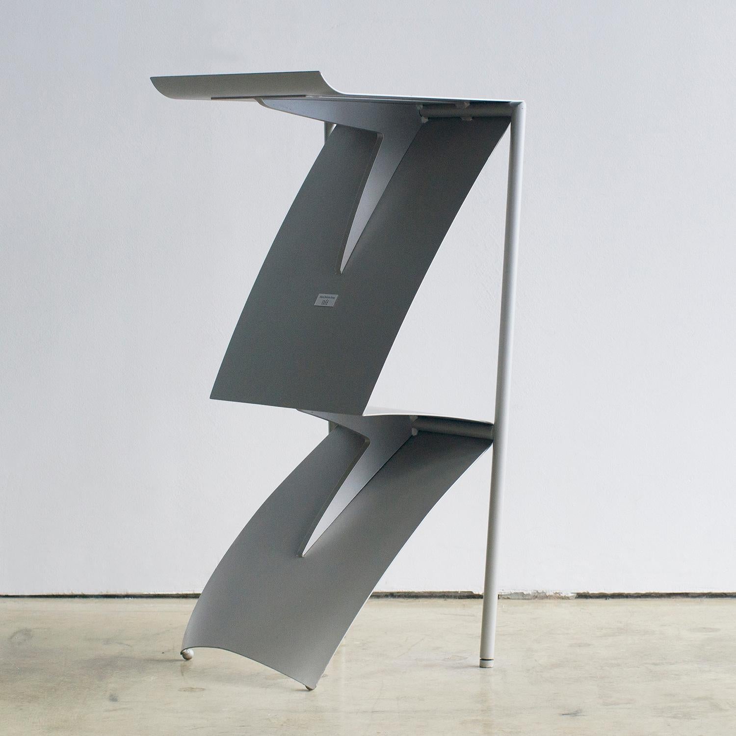 Painted Marie Christine Doner S’il Vous Plait High Stool Side Table Postmodern Starck For Sale