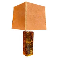 Marie-Claude de Fouquières (née en 1937) lampe de table en résine fractale